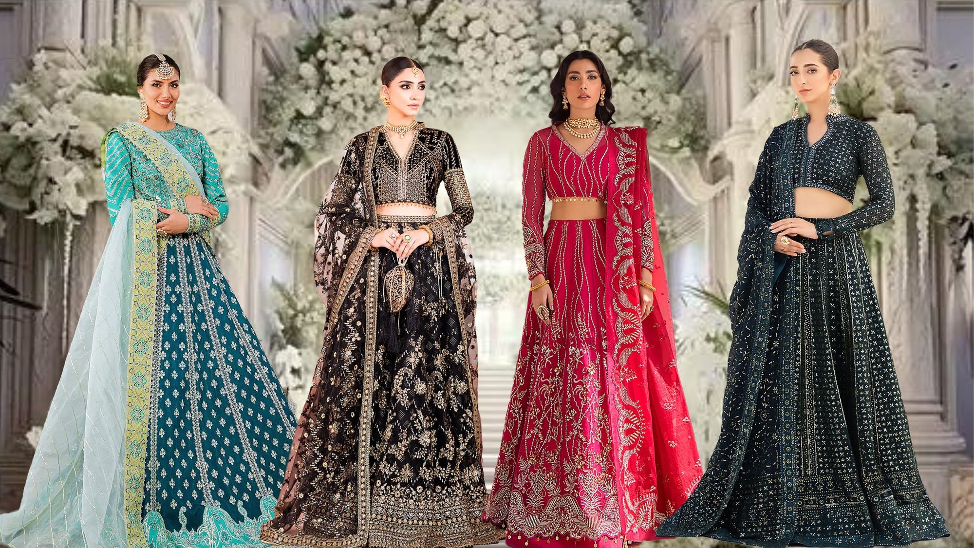 Pakistani Wedding Lehengas