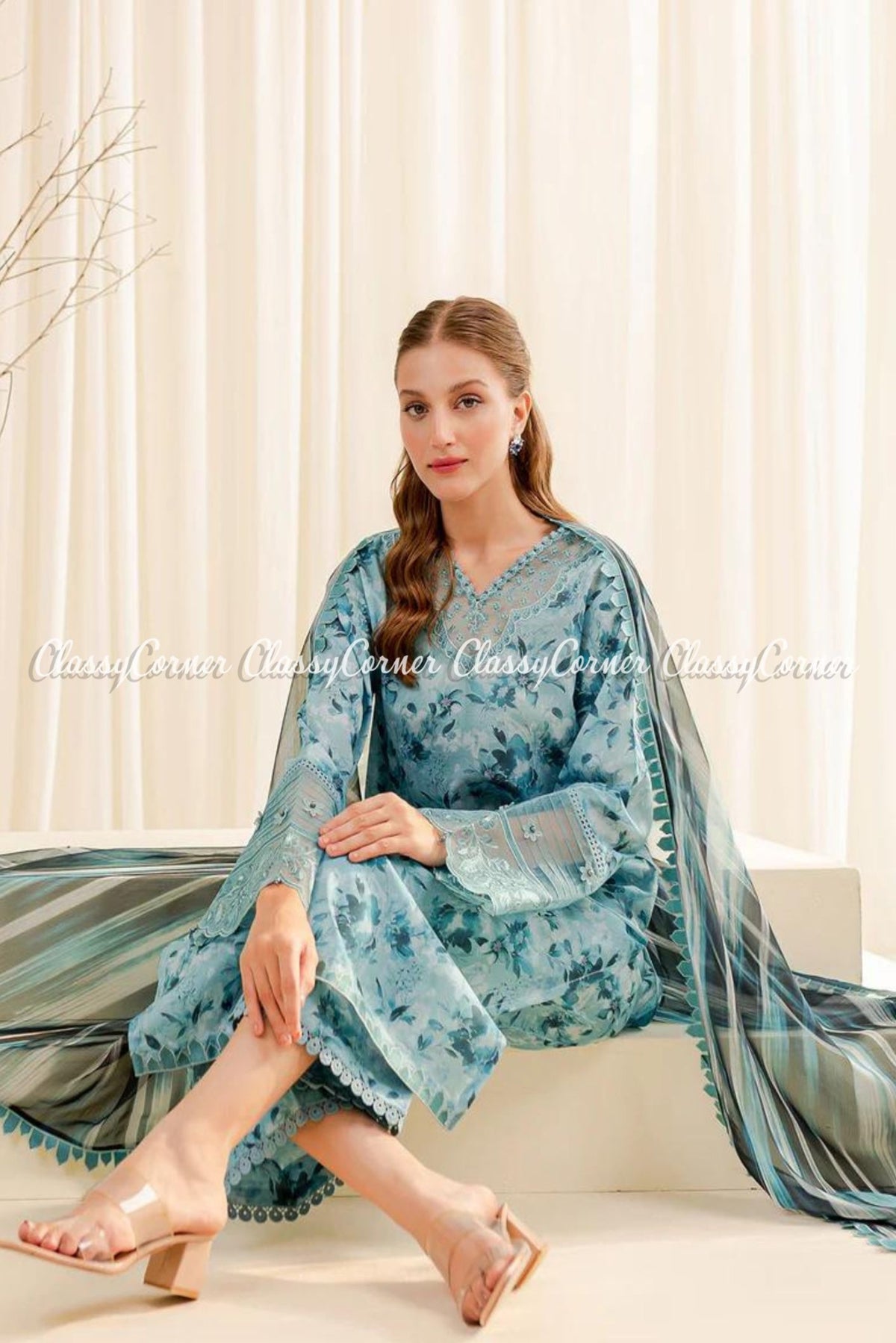 Pakistani Semi Fromal Salwar Kameez Sydney