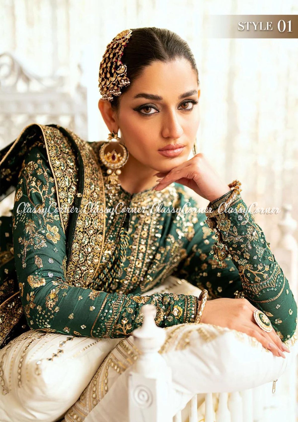 Pakistani wedding Gharara Sharara