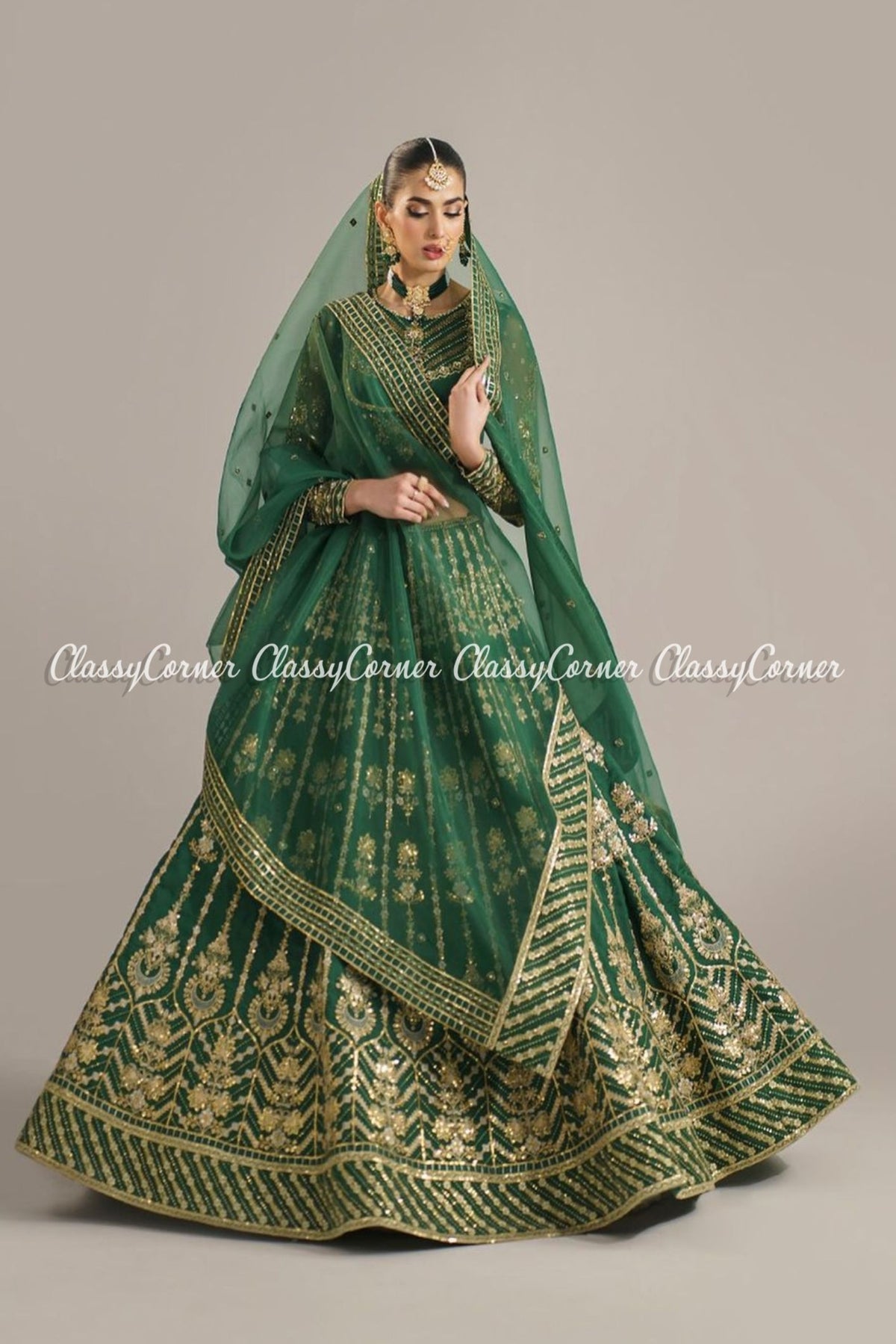 Pakistani Bridal Wear Lehenga