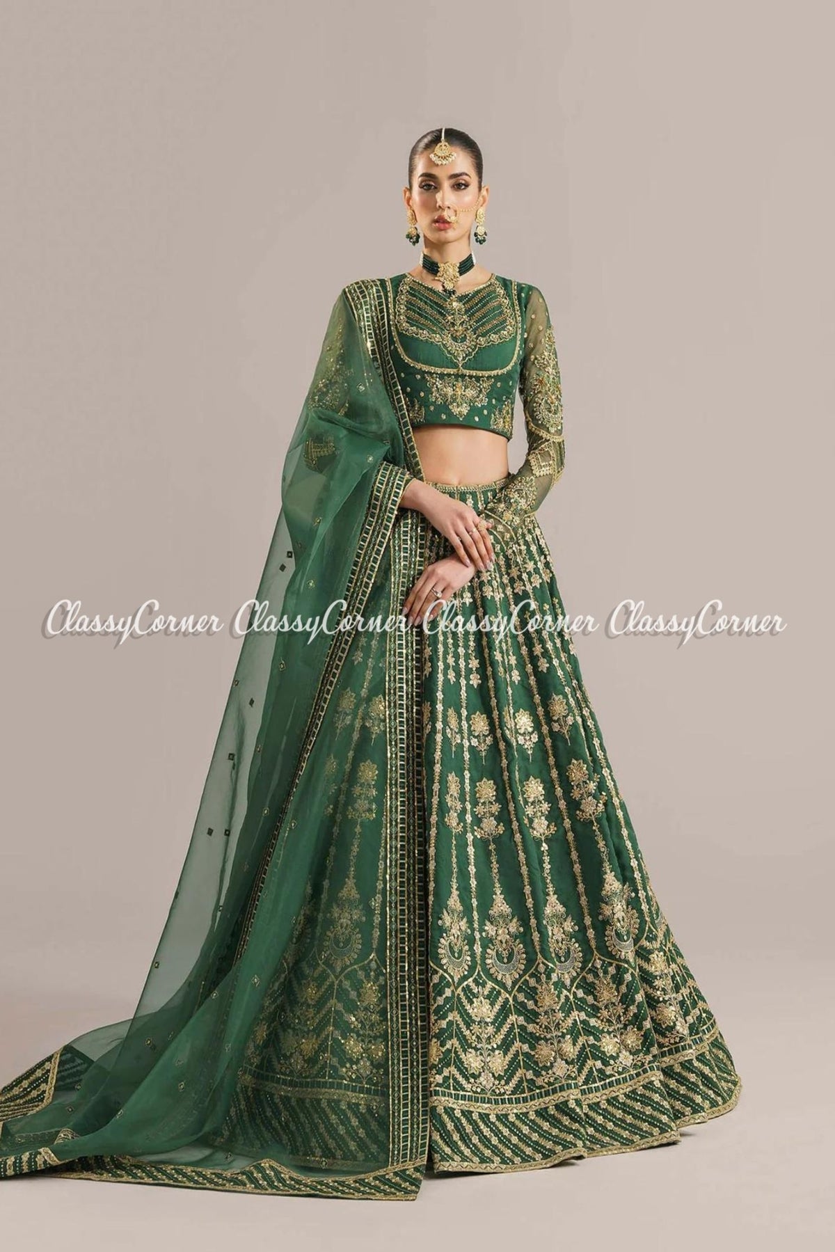 Pakistani Bridal Wear Lehenga