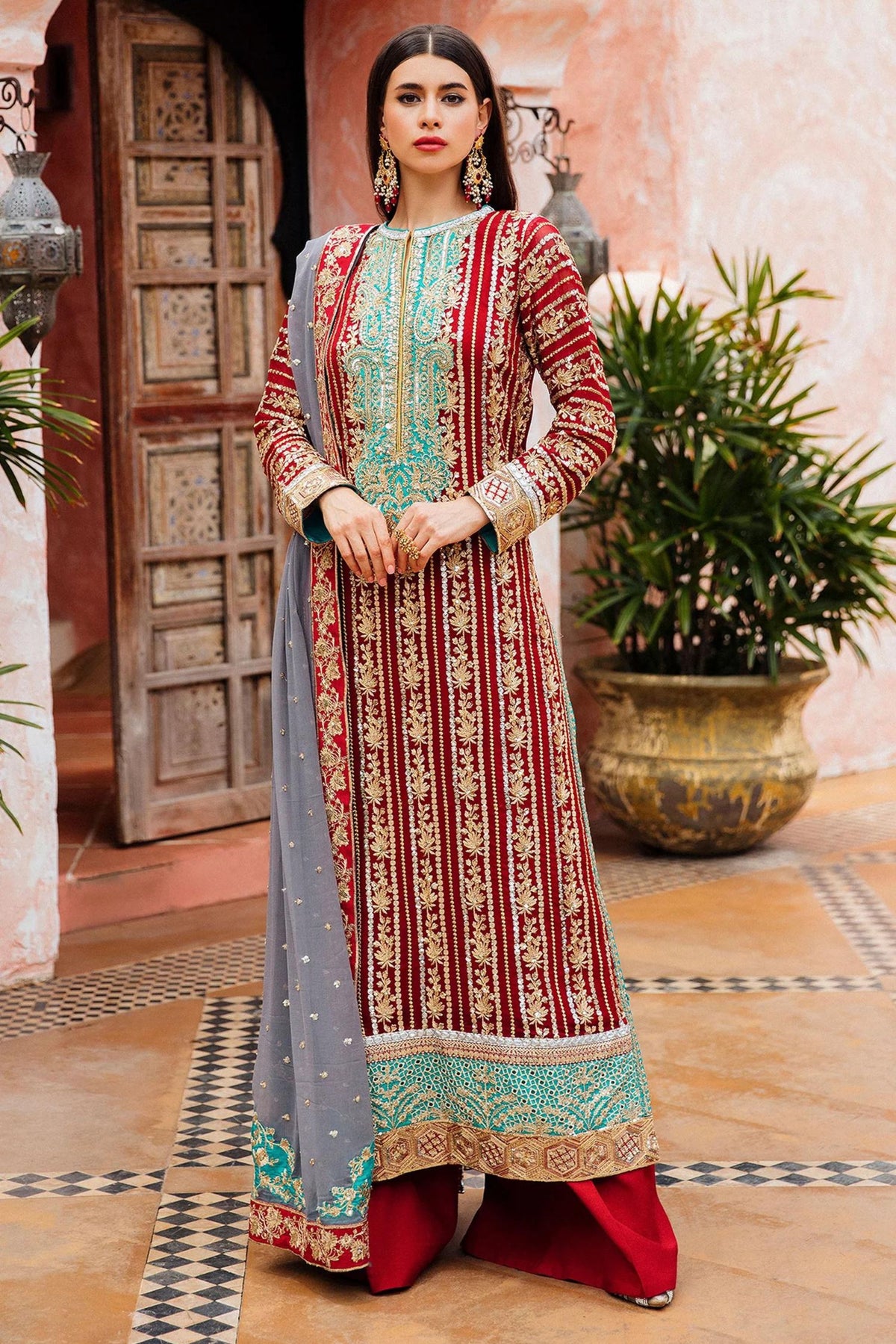 Online Pakistani Wedding Suits For Women 