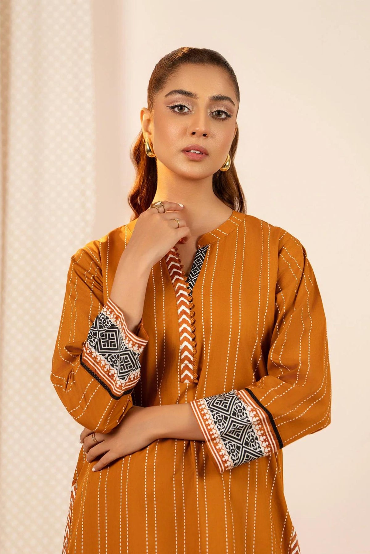 Pakistani Cotton Readymade 2PC Suit