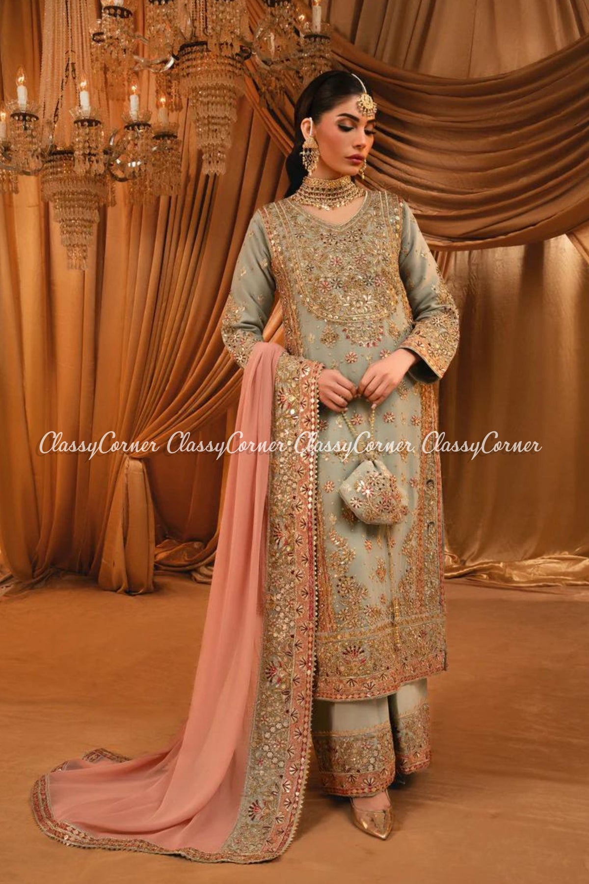 latest pakistani wedding outfits