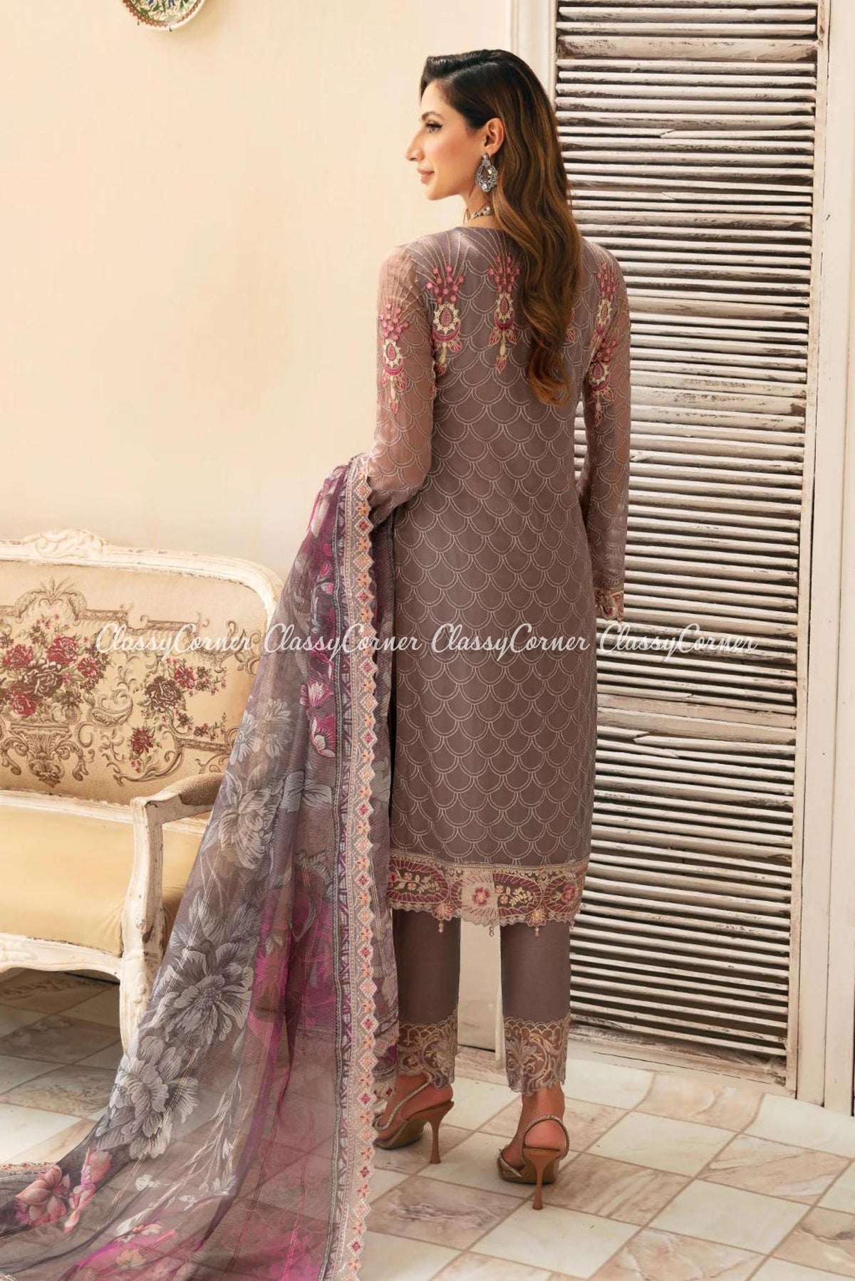 Pakistani wedding formal suits 