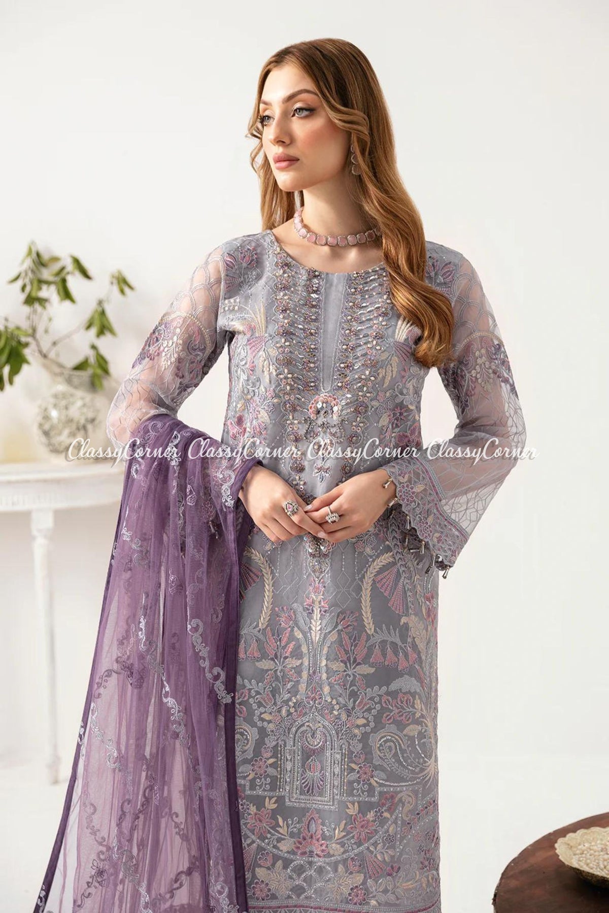 formal dress for pakistani wedding 