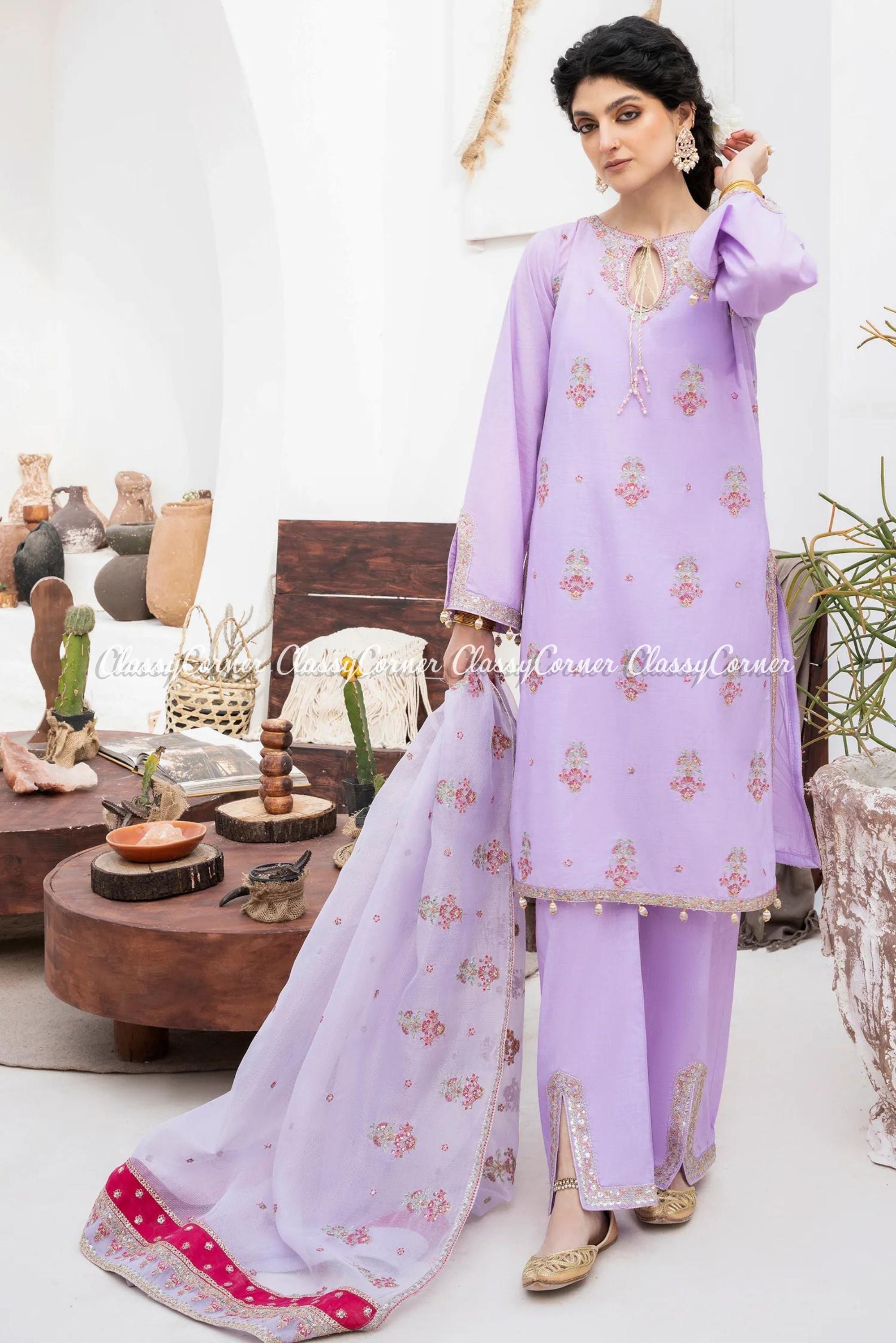 pakistani party dress for ladies