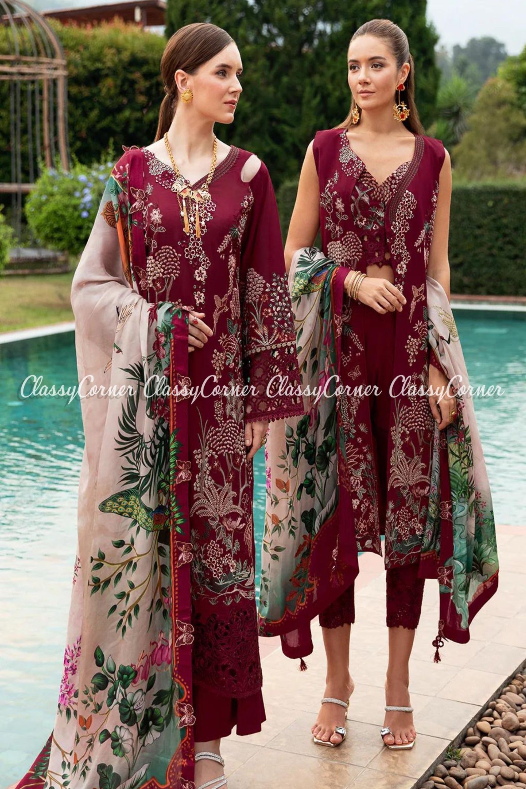 Latest Pakistani Lawn Suits