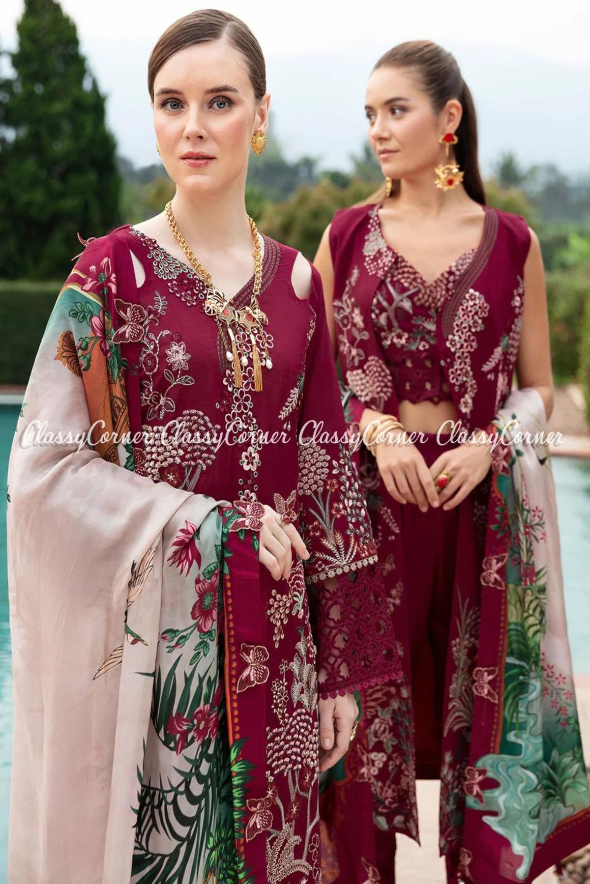 Latest Pakistani Lawn Suits