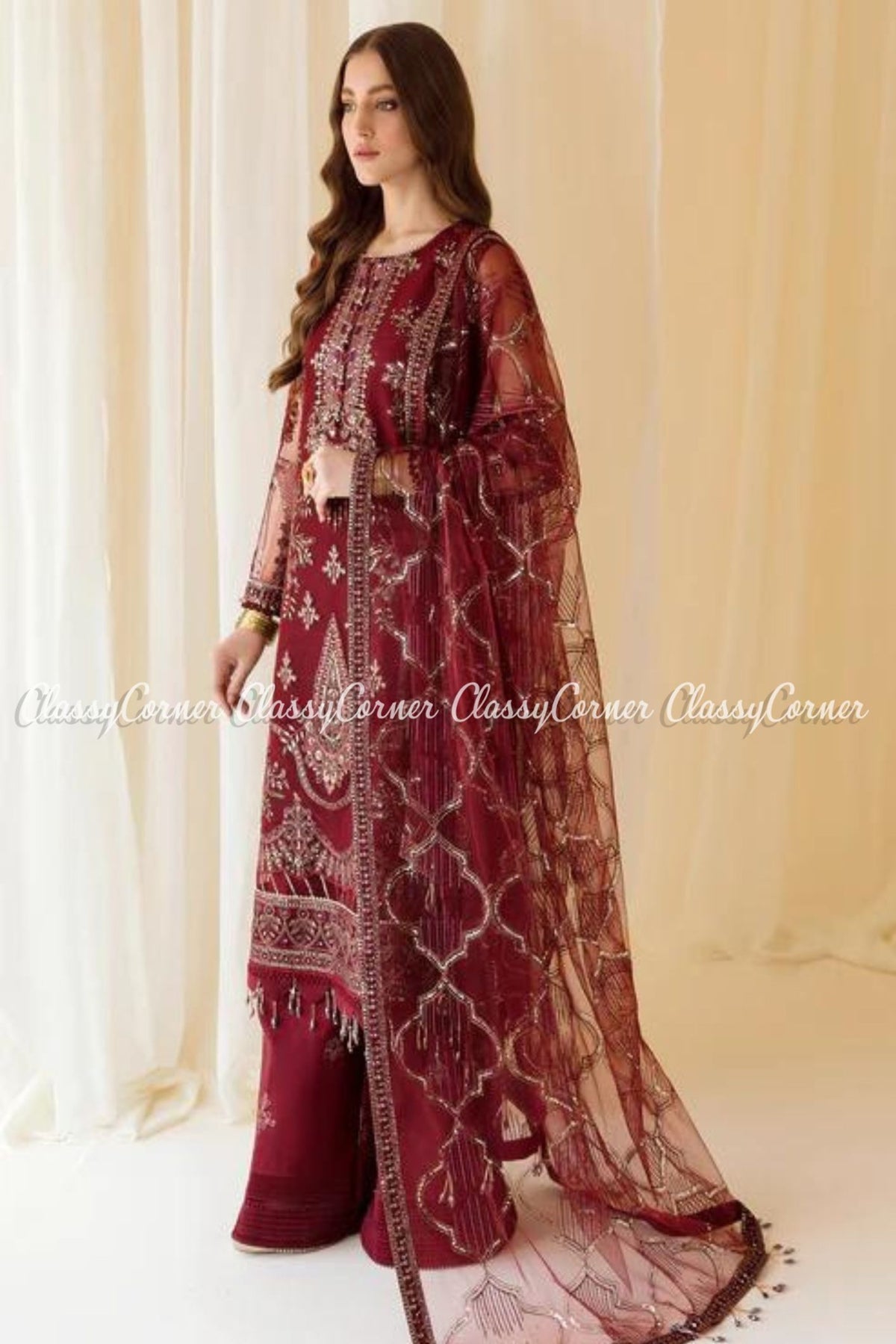 women&#39;s formal wear for pakistani wedding 