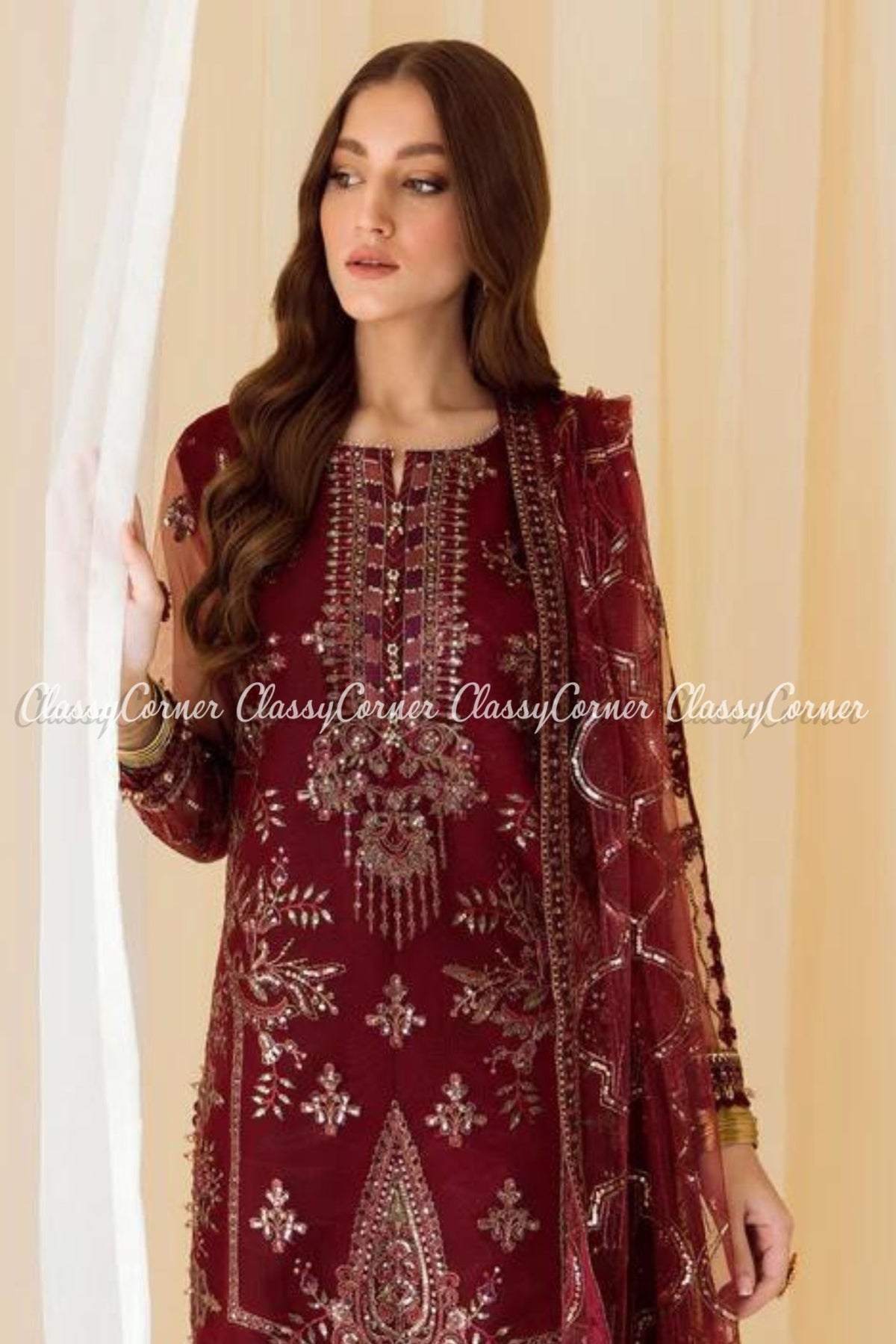 women&#39;s formal wear for pakistani wedding 