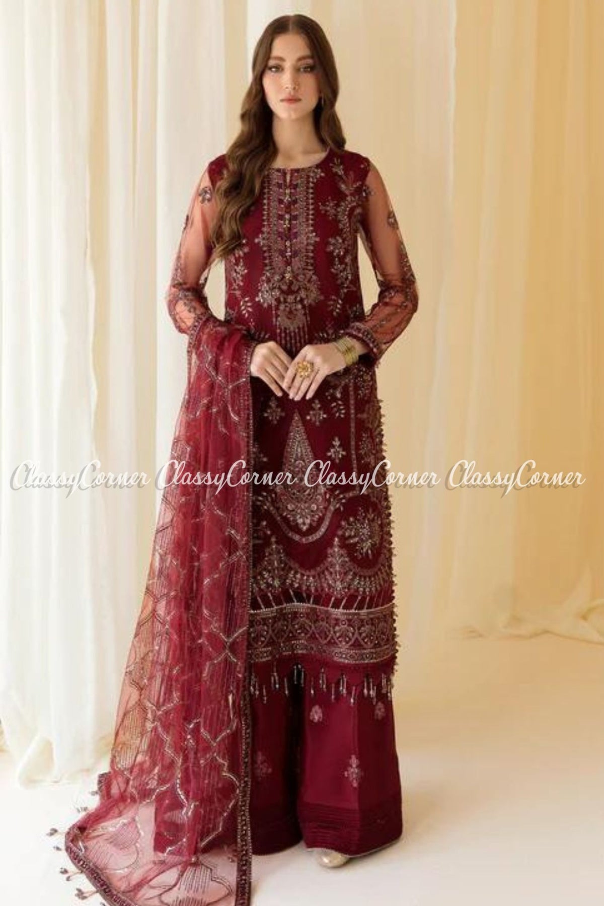 women&#39;s formal wear for pakistani wedding 