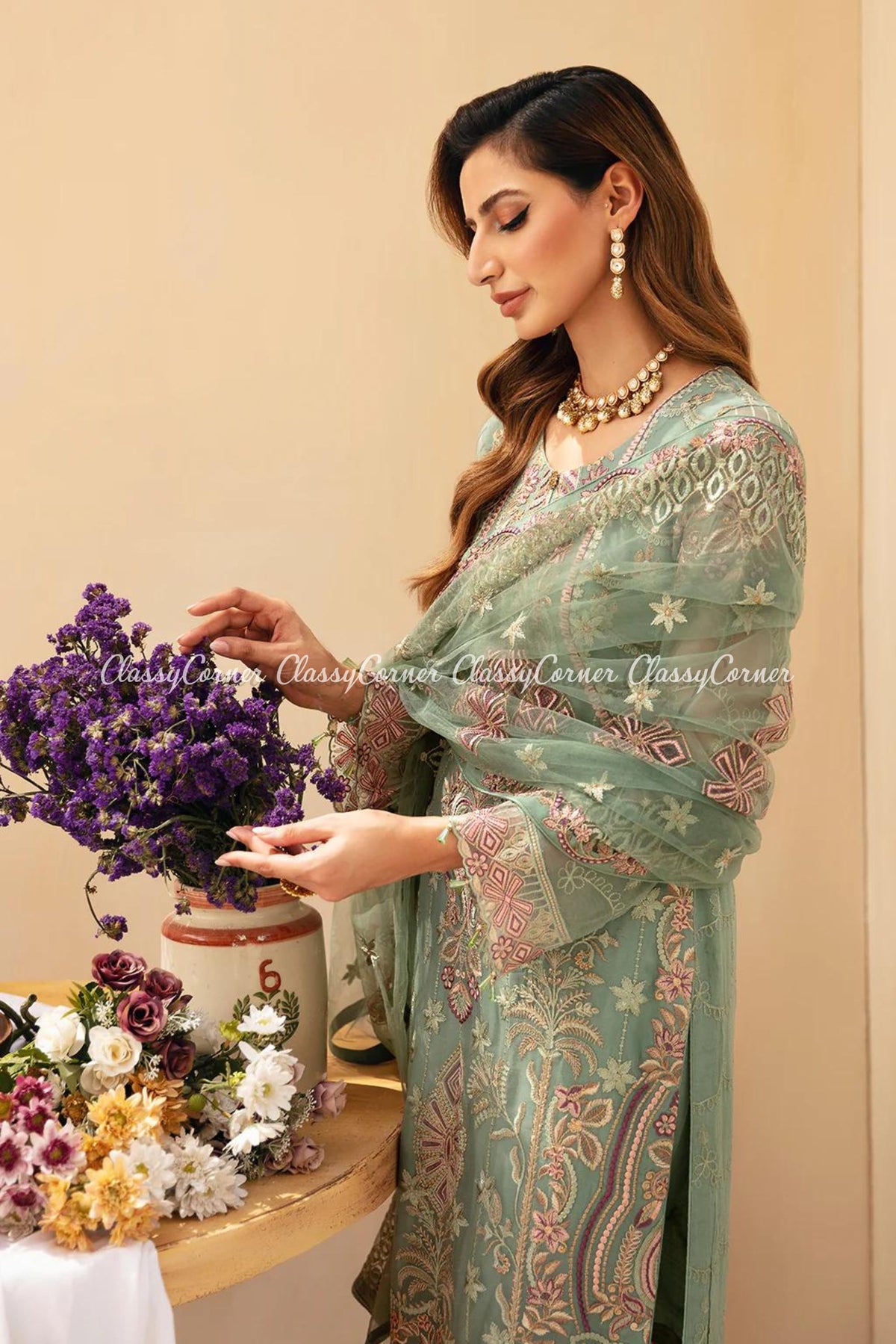 pakistani formal dress for wedding