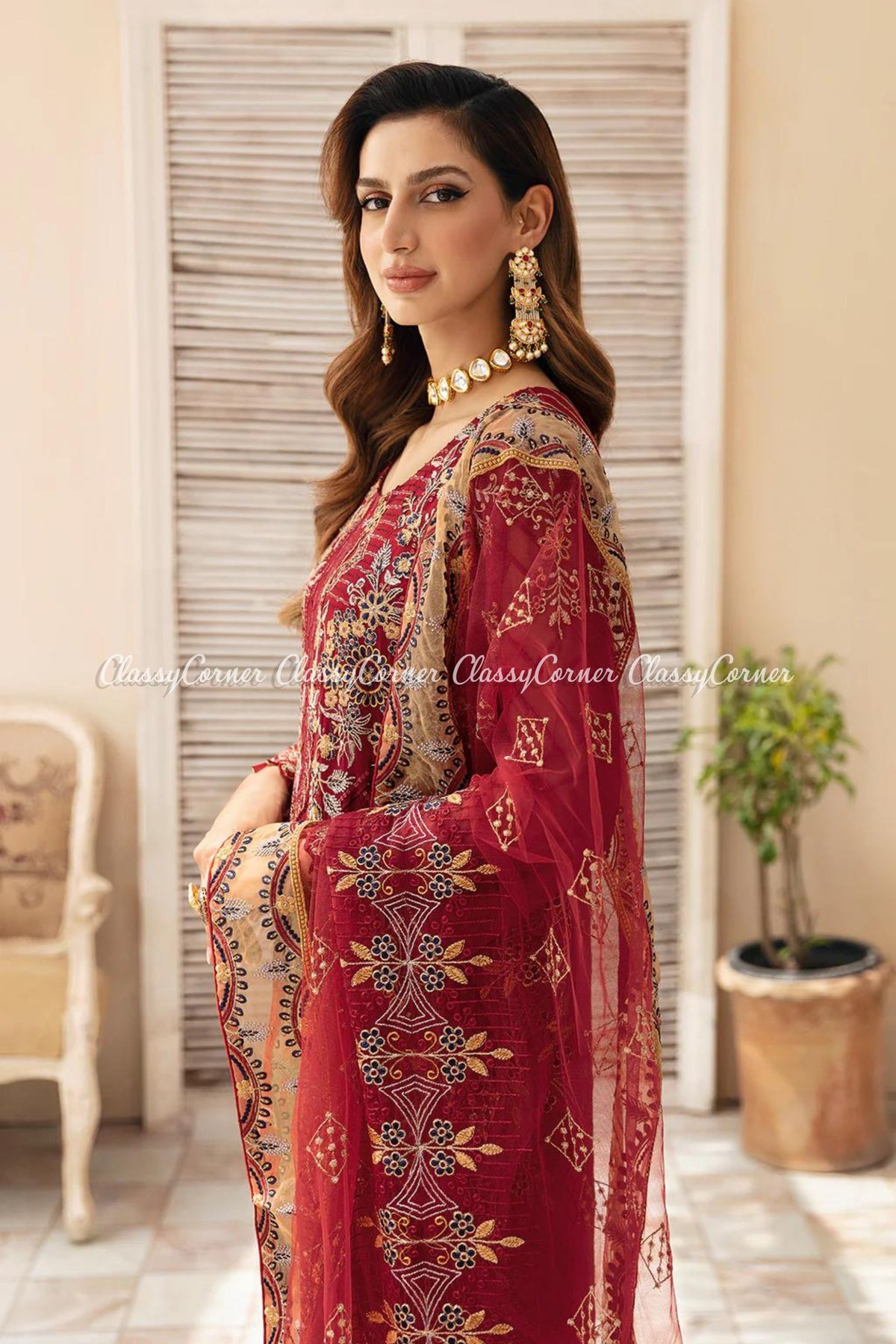 pakistani wedding suits for women