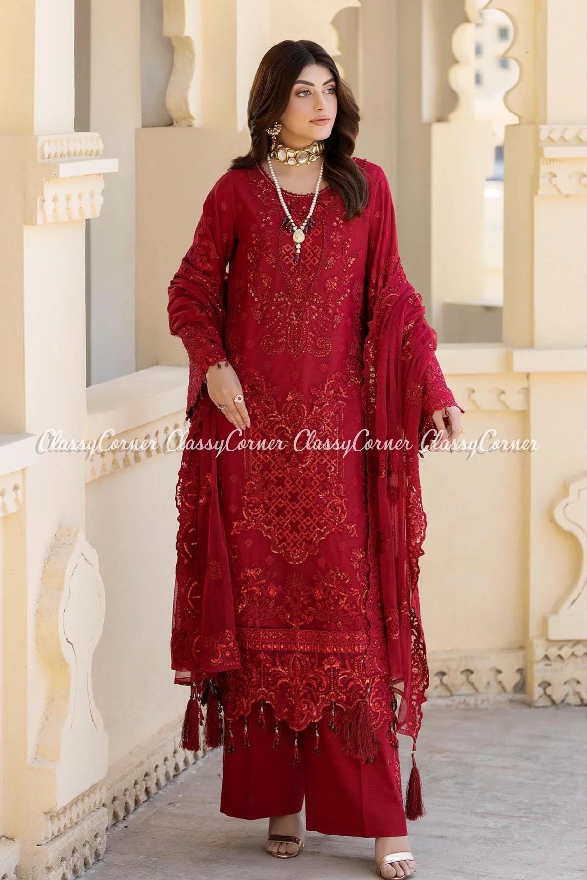 wedding guest outfits pakistani