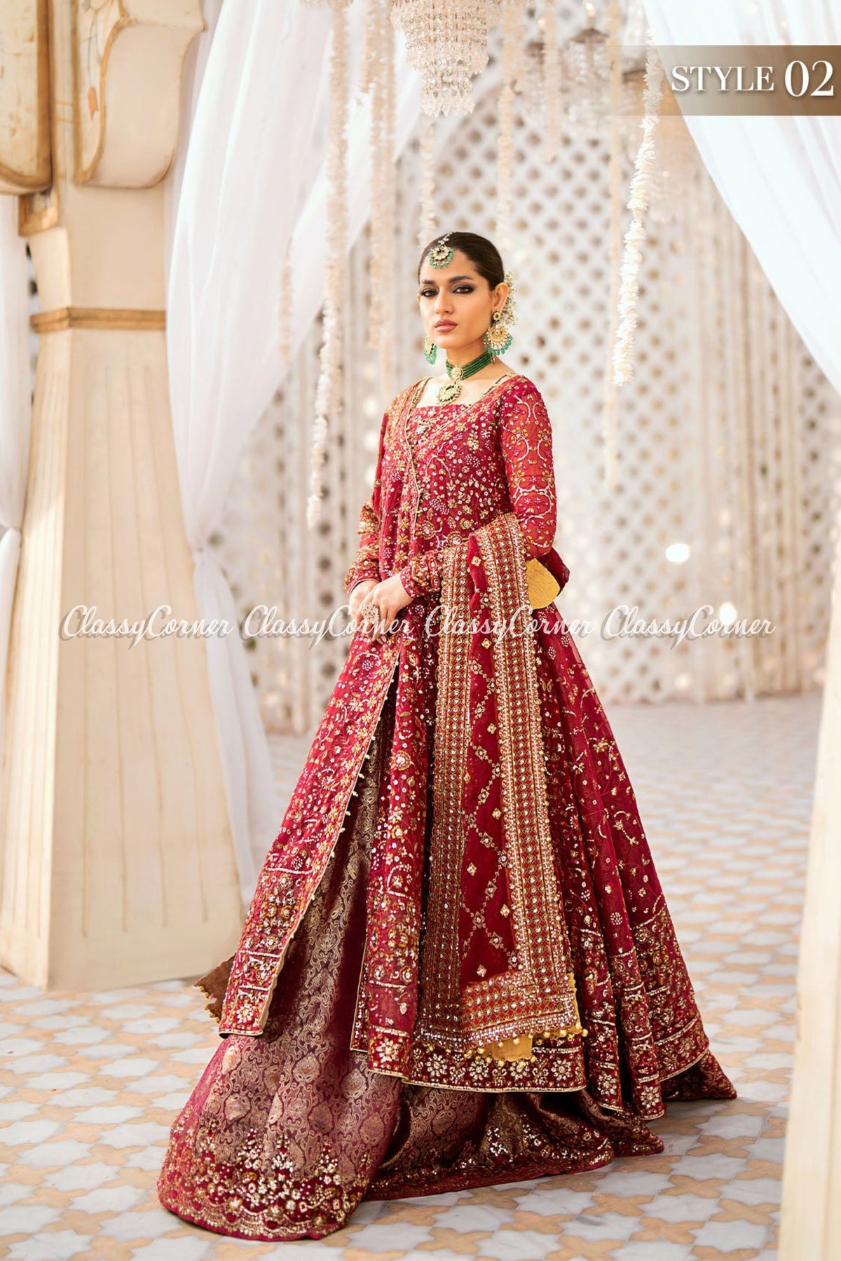 Pakistani wedding lehenga 