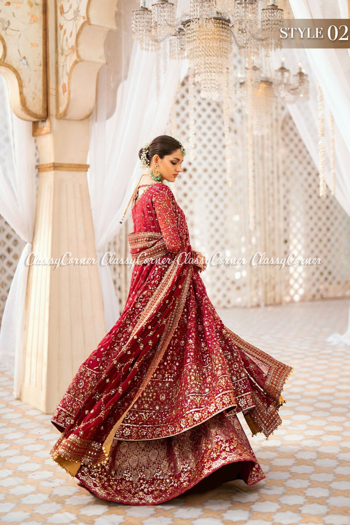 Pakistani wedding attire 