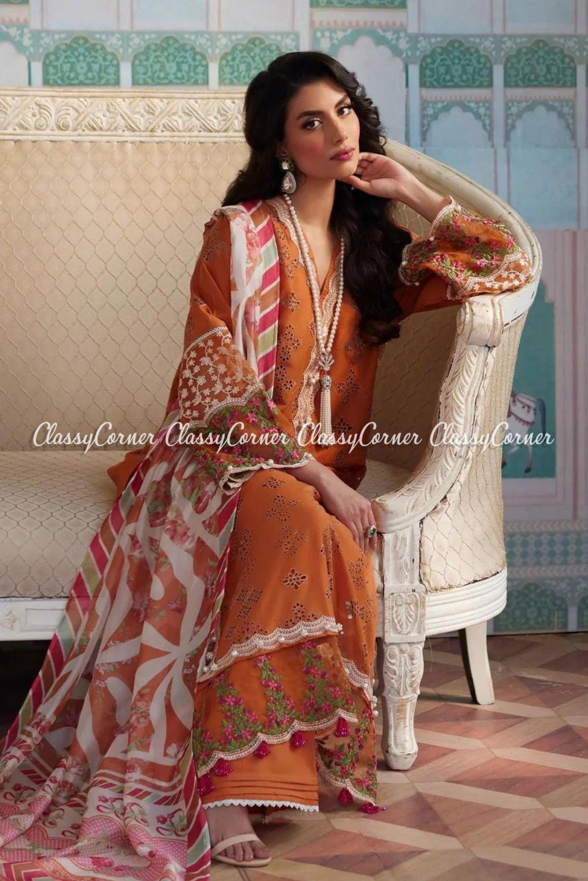 best pakistani lawn outfits