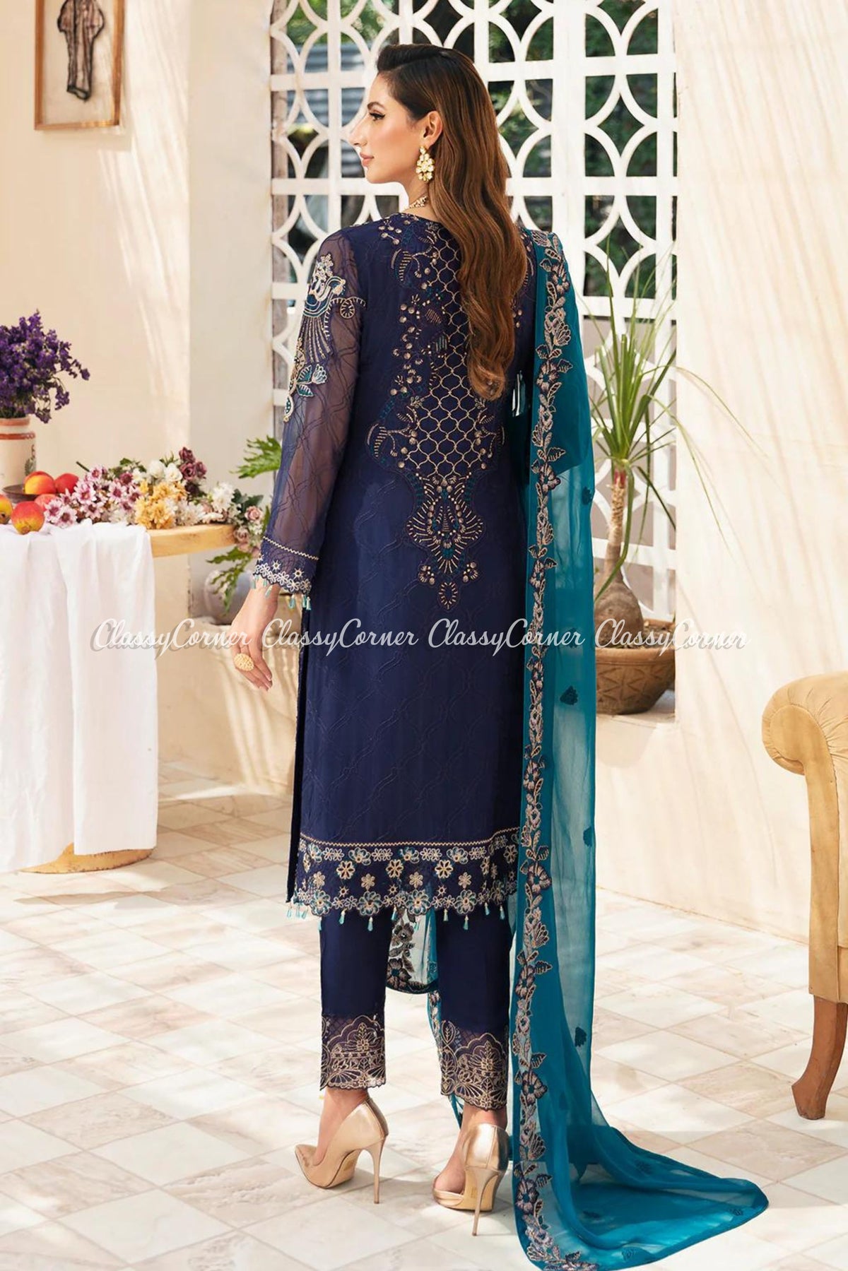 women&#39;s formal wear for pakistani wedding 