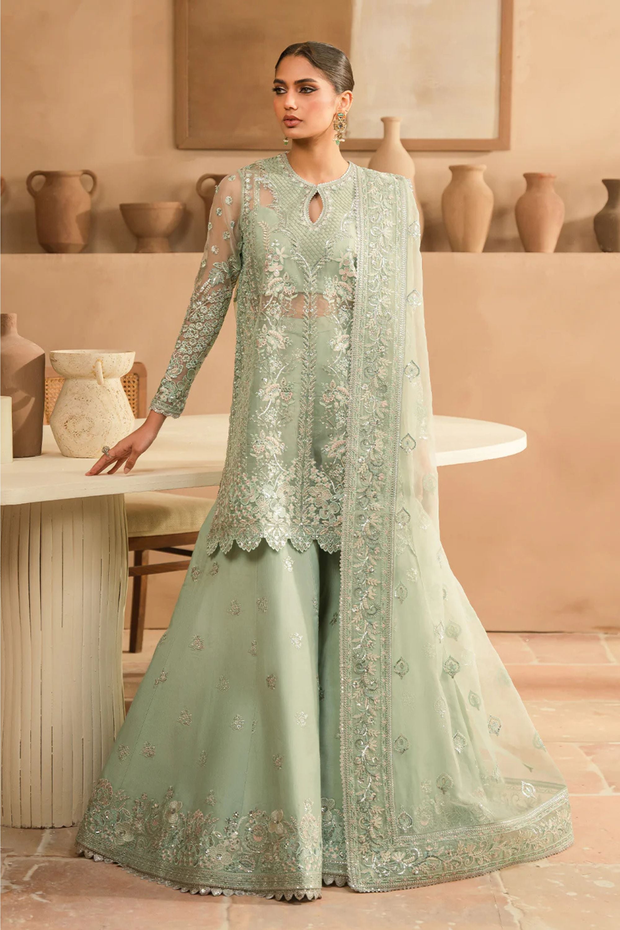 Pakistani Wedding wear Sharara online