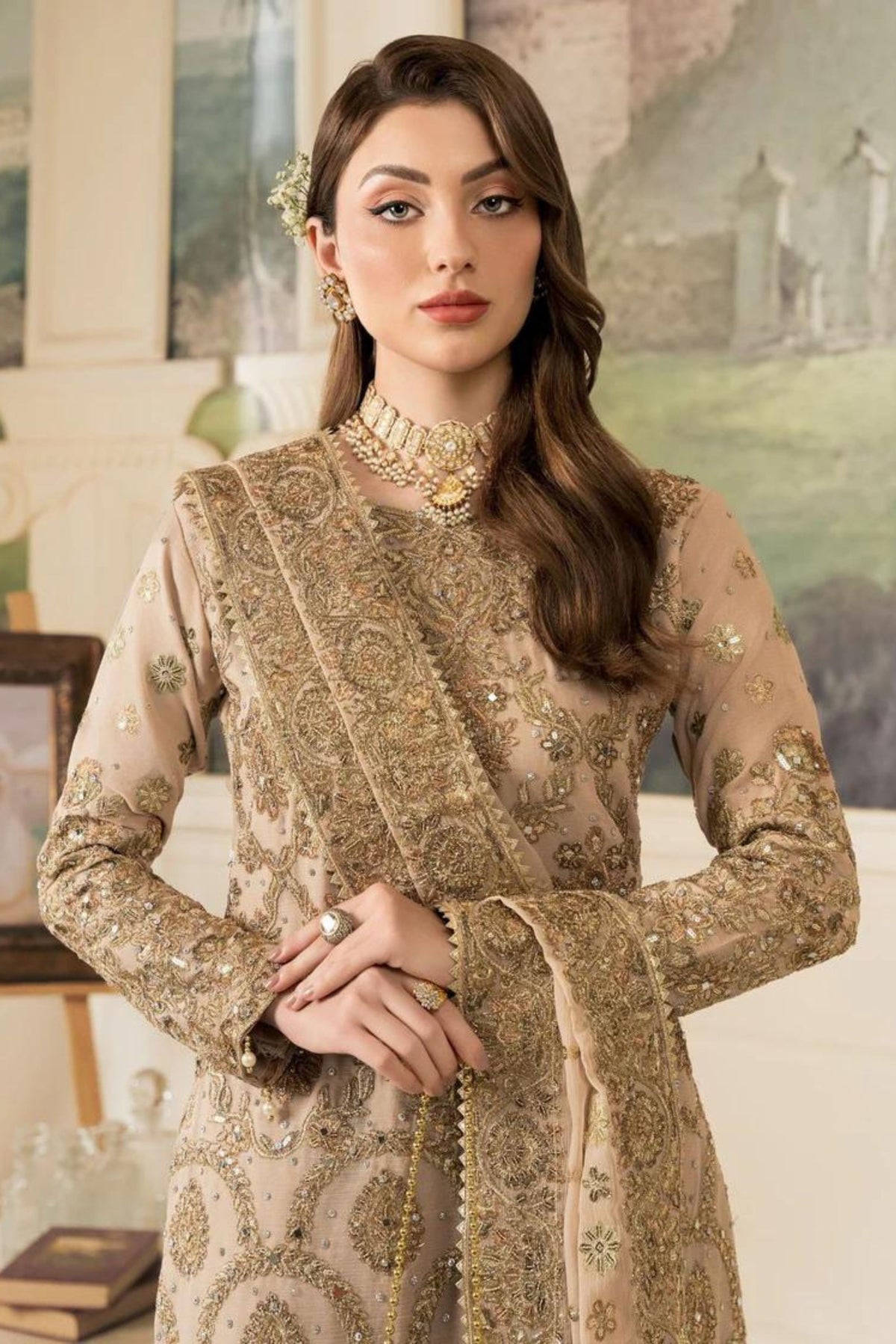 Pakistani Gharara Suit For Wedding 