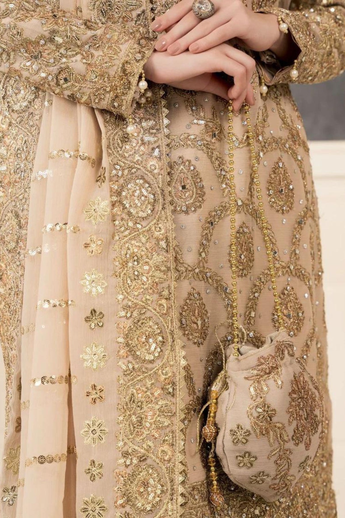 Pakistani Gharara Suit For Wedding 