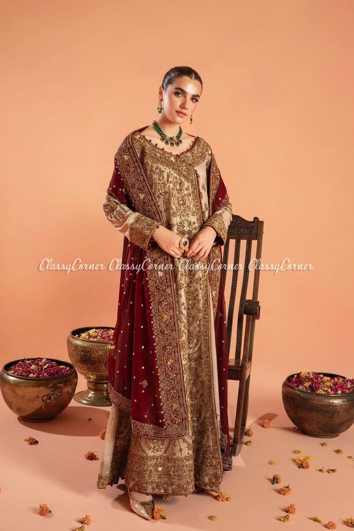 Pakistani Wedding Angrakha Dresses Sydney