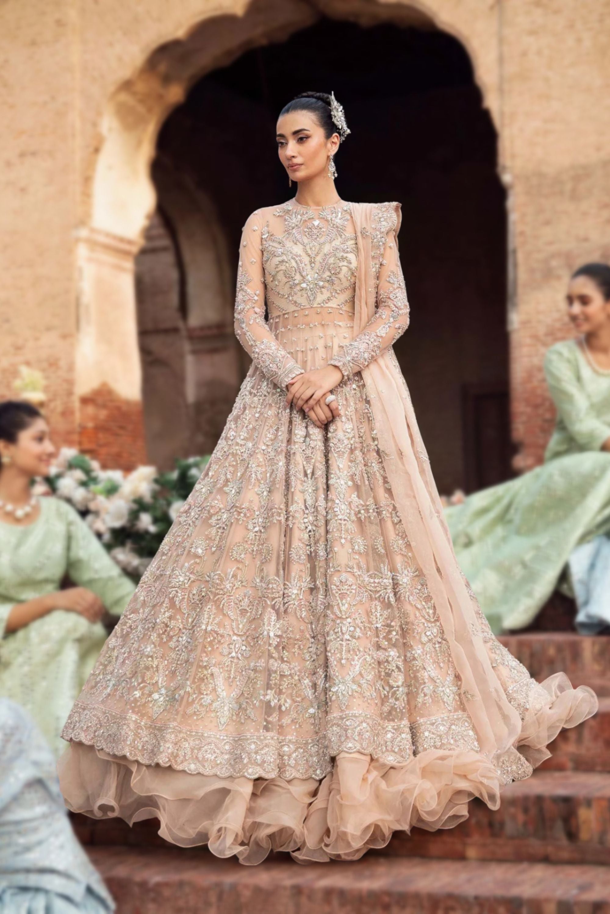 Pakistani Wedding Wear Gown