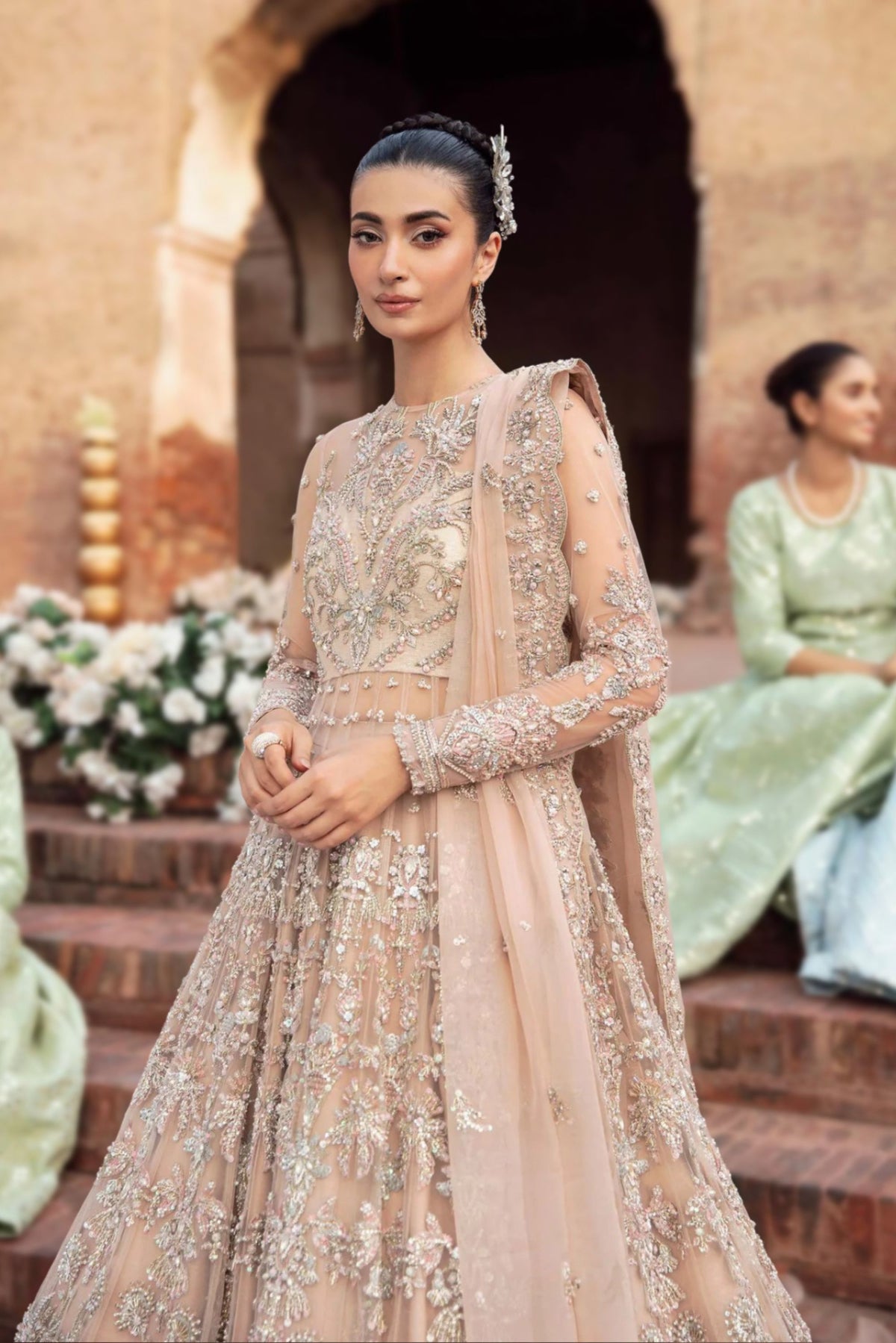 Pakistani Wedding Wear Gown