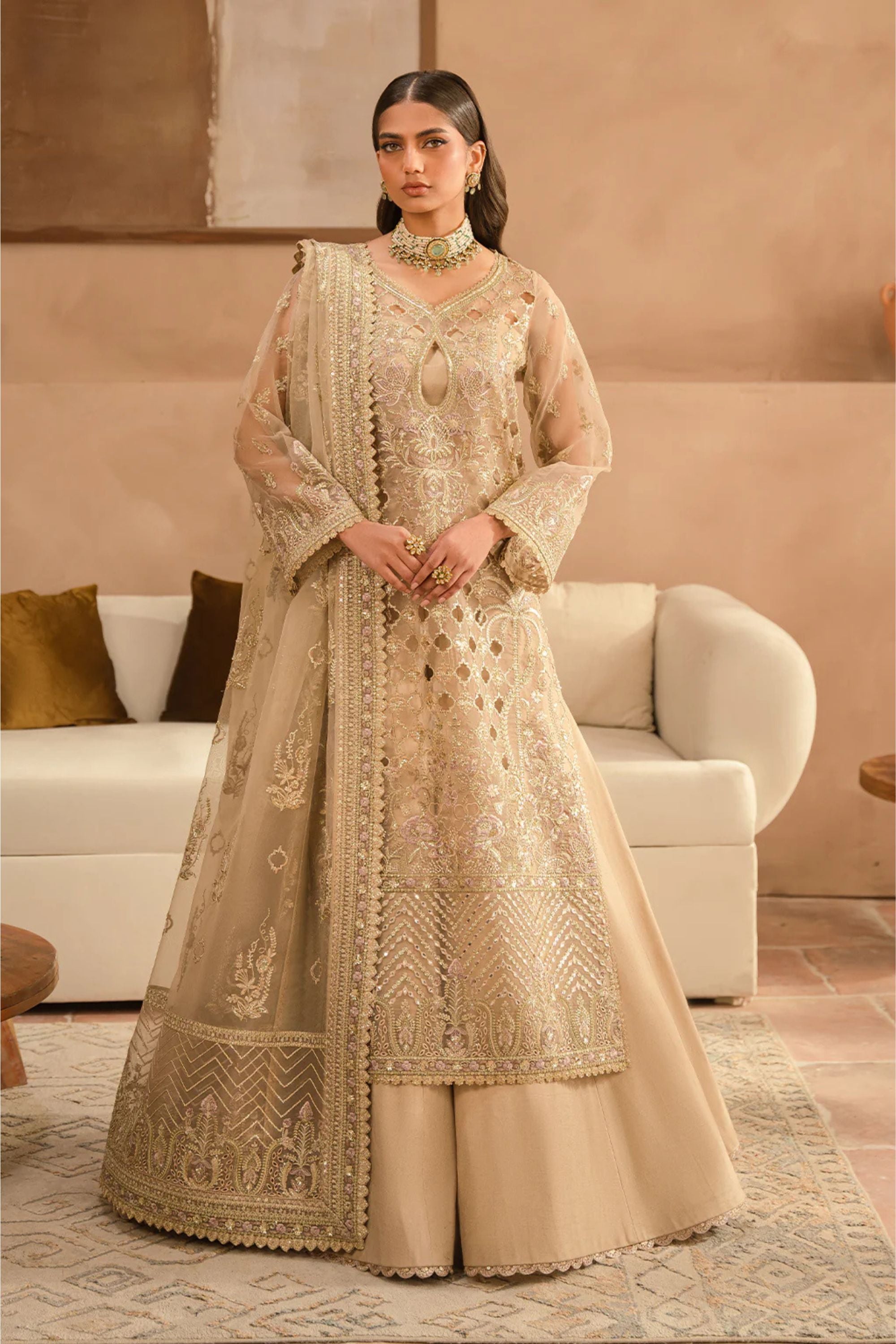 Pakistani Wedding wear Sharara online