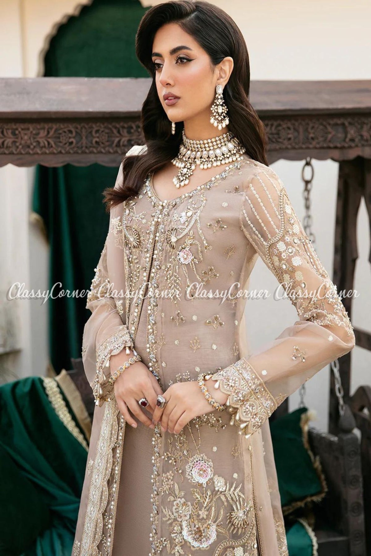 Pakistani wedding ensembles for females