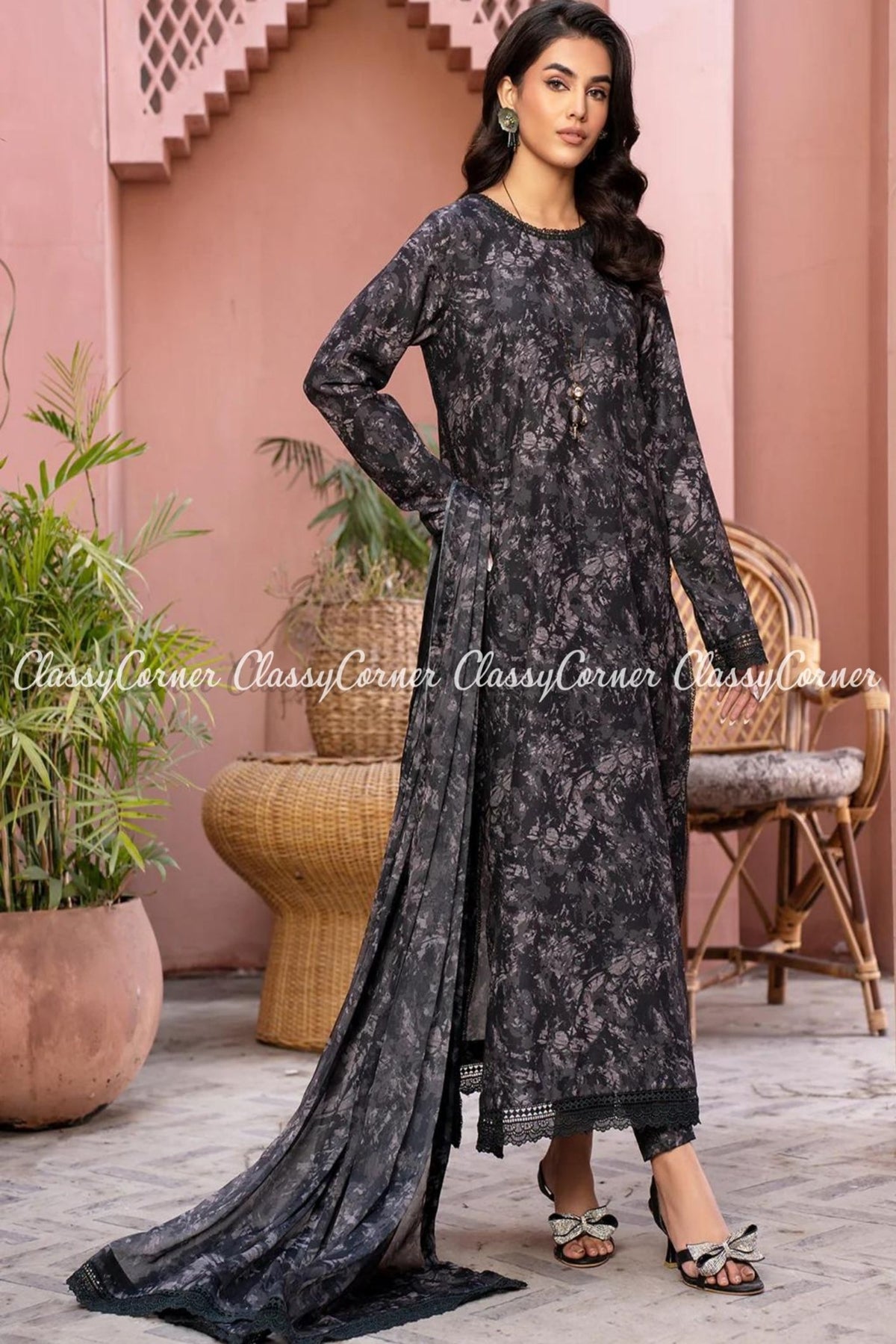 Pakistani Semi Fromal Salwar Kameez Sydney