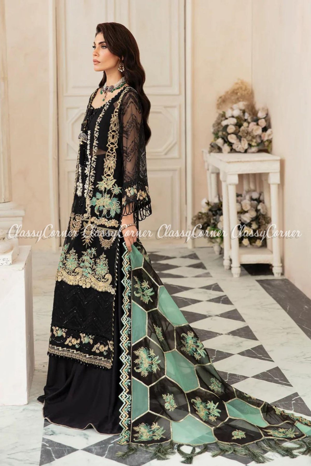 Pakistani Wedding Sharara Suits