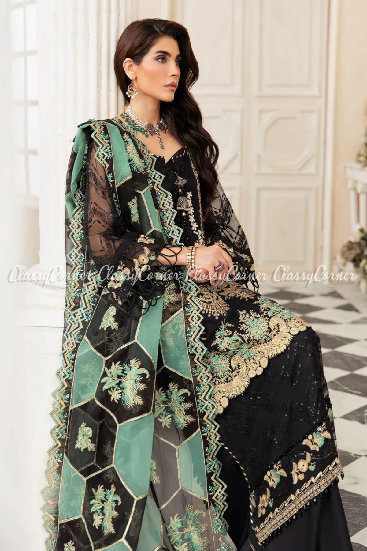 Pakistani Wedding Sharara Suits