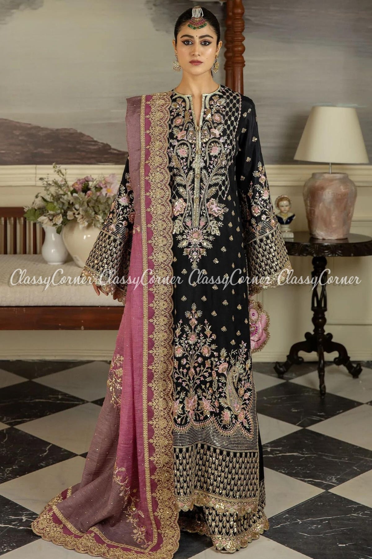 pakistani designer wedding outfits