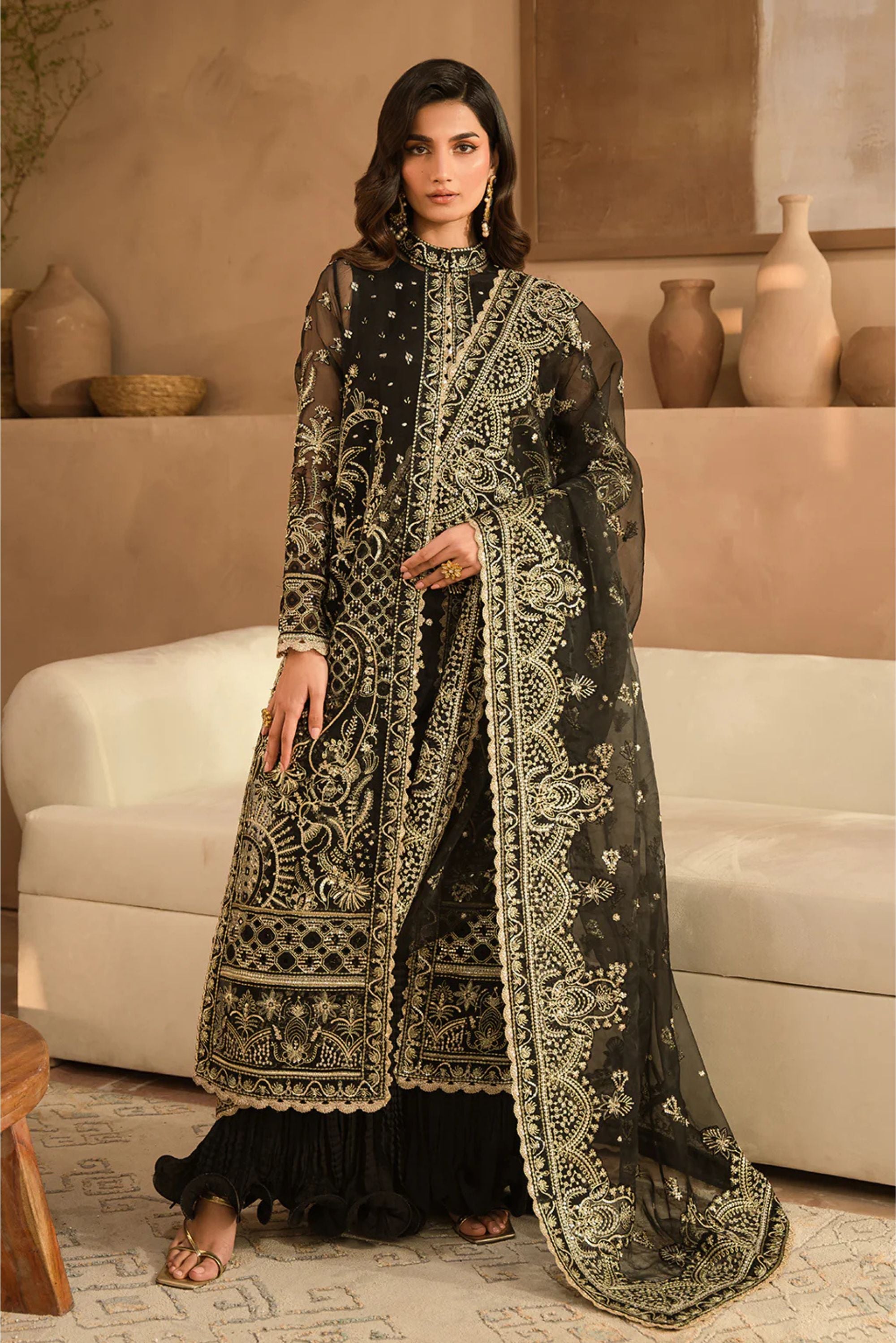 Pakistani Wedding wear Sharara online