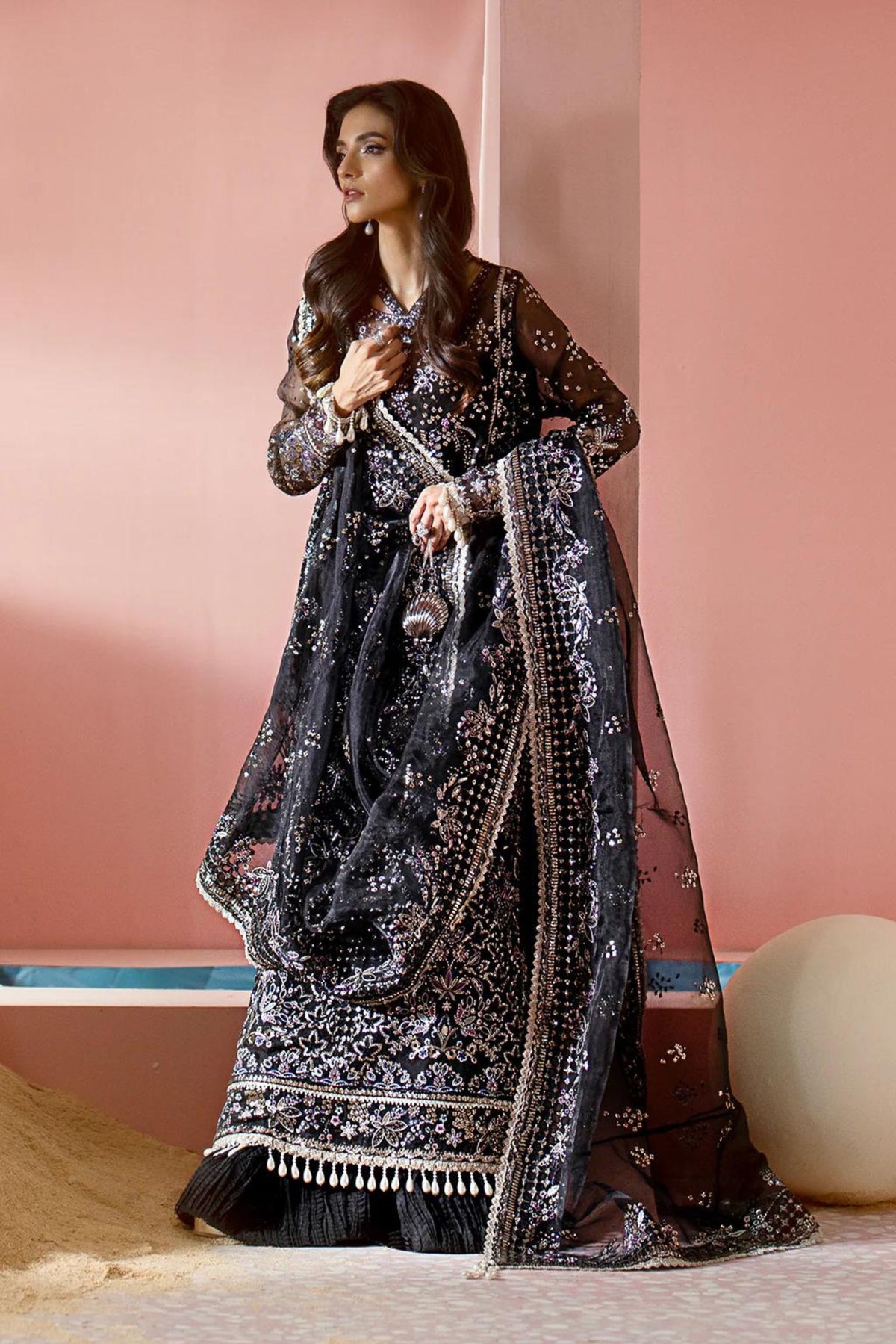 Pakistani Wedding Sharara Suits In UK