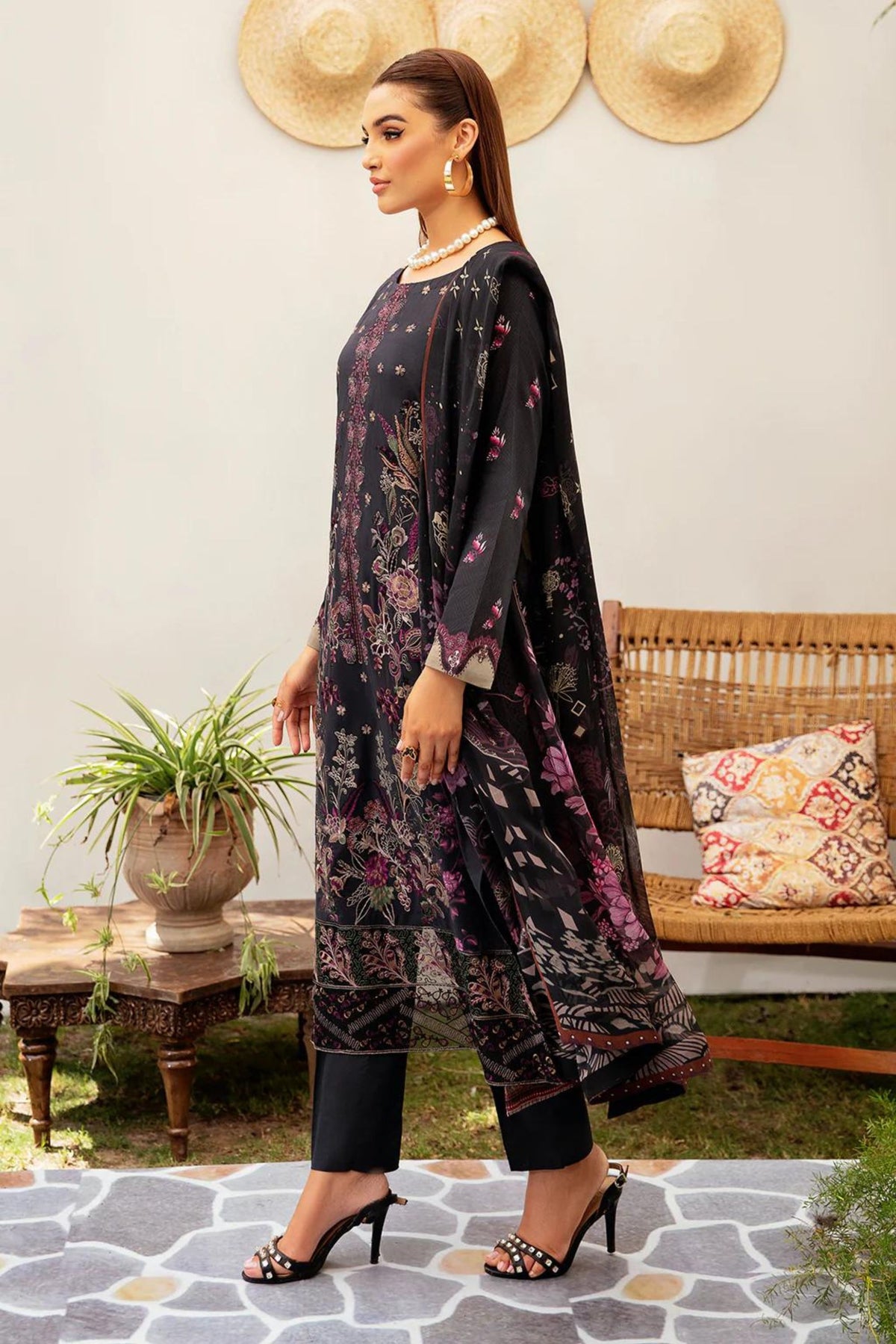 pakistani guest semi formal outfits 