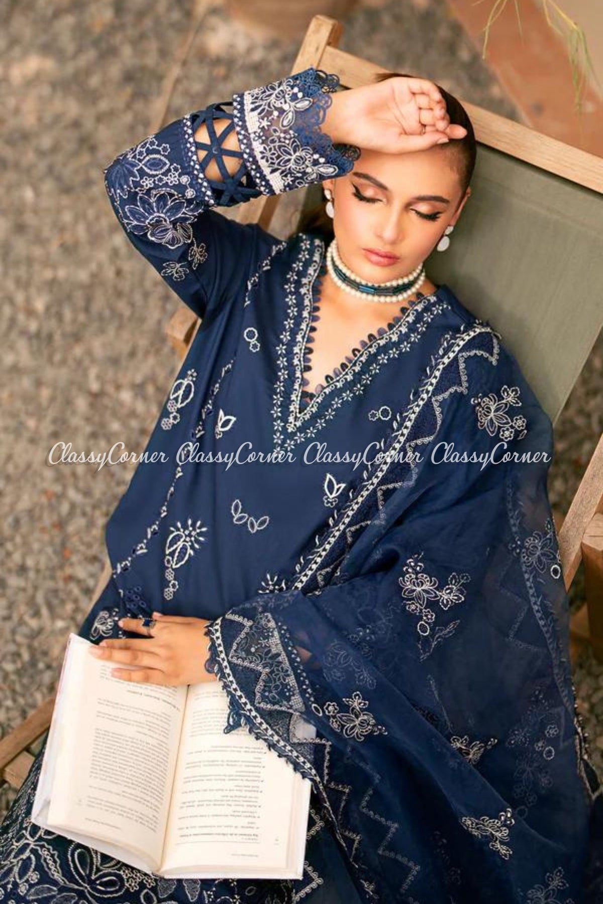 Women Readymade Lawn Suit USA