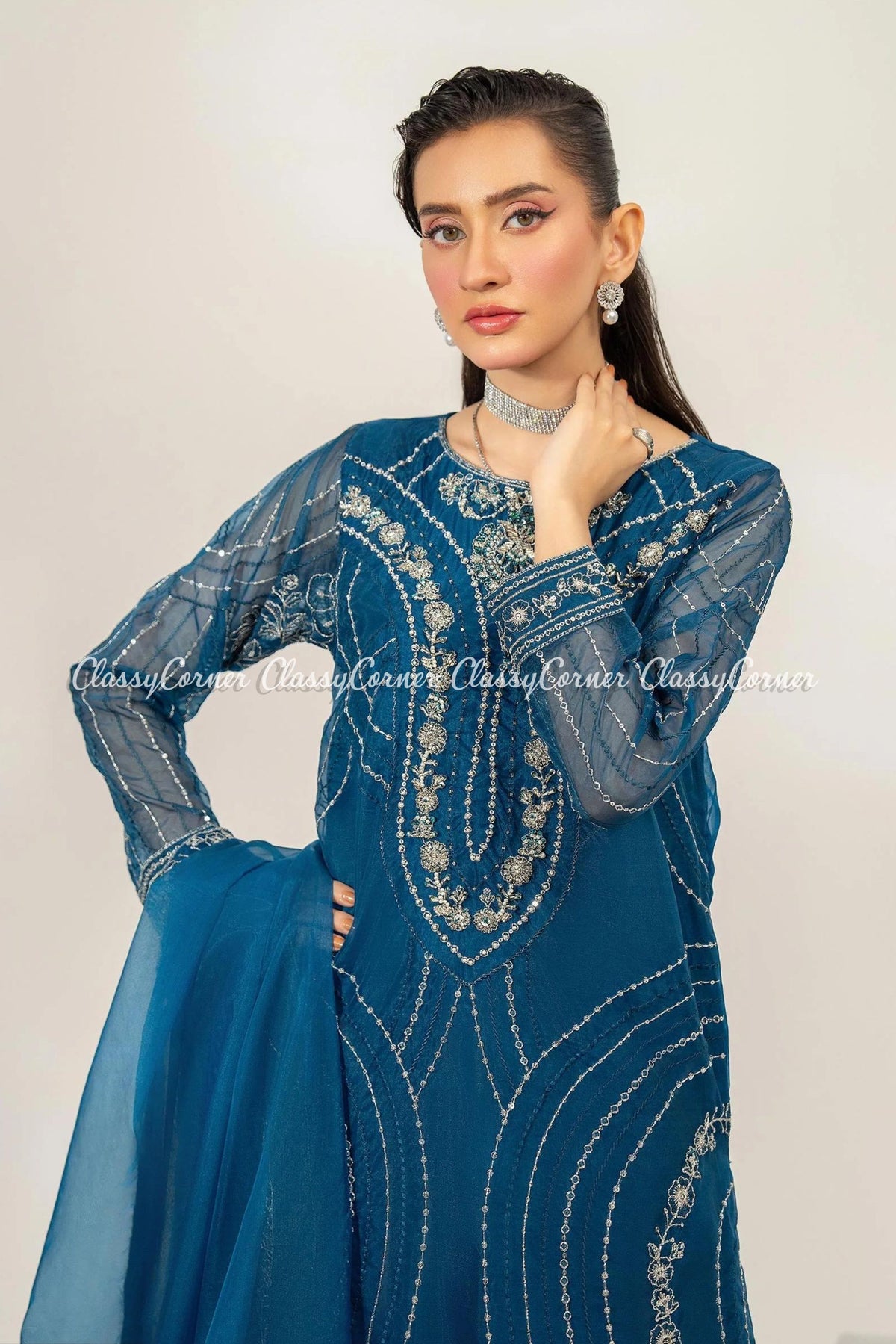 Pakistani wedding Sharara suits