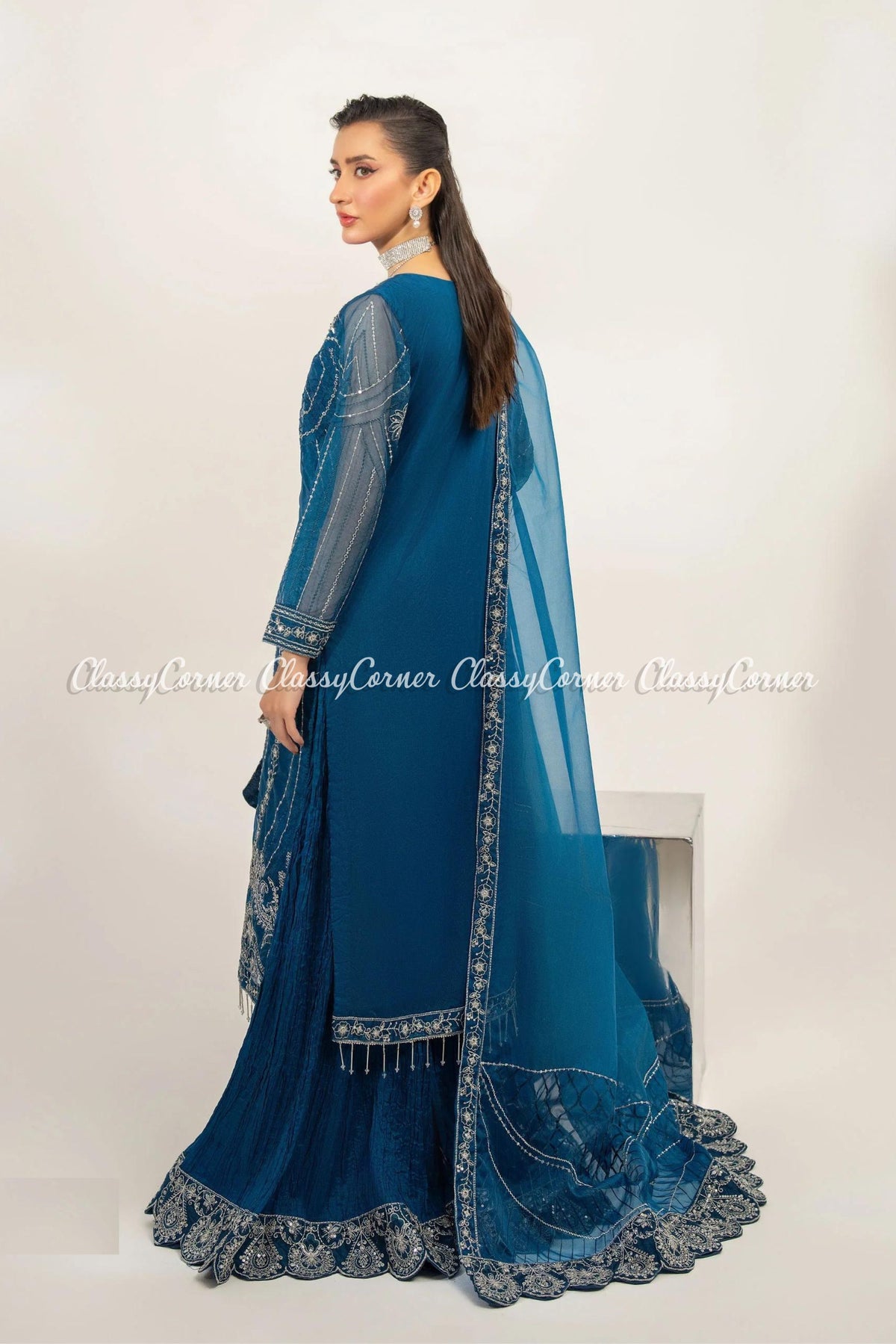 Pakistani wedding Sharara suits