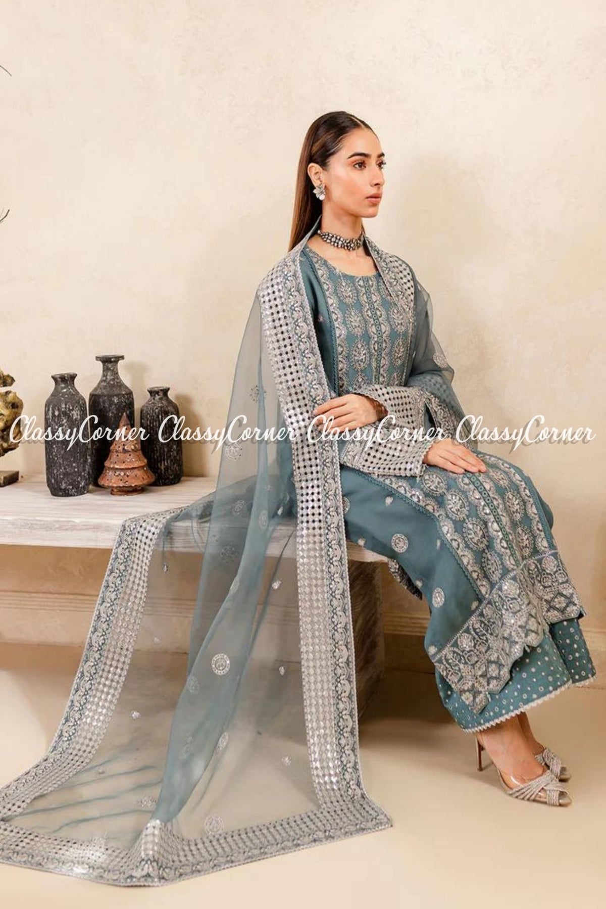 wedding guest outfits pakistani