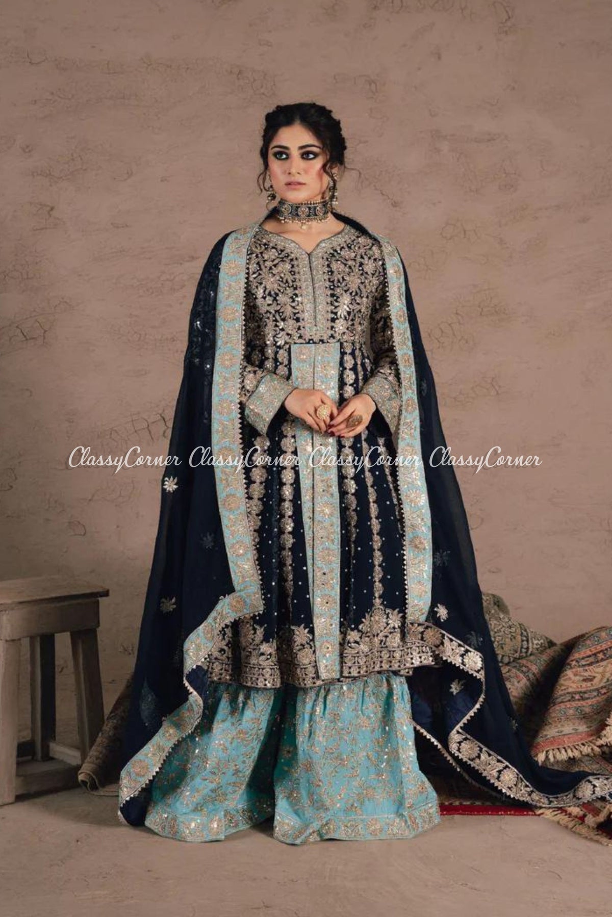 Pakistani wedding Gharara