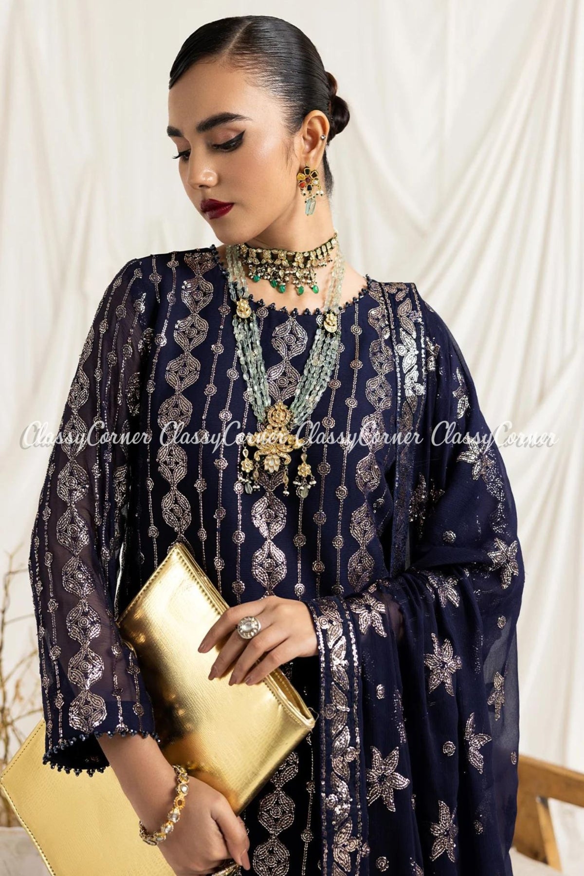 women&#39;s formal wear for pakistani wedding 