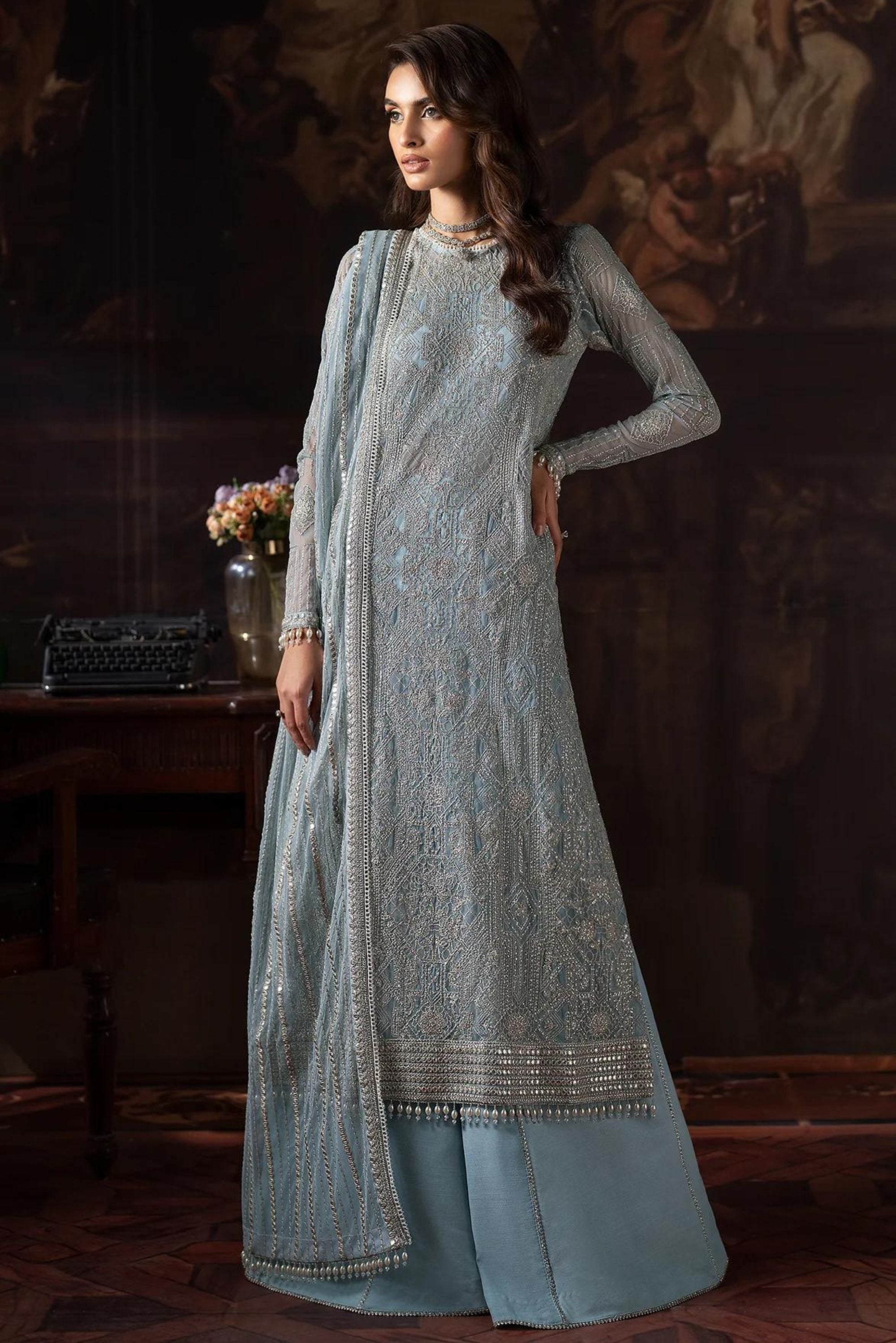 Pakistani Wedding Sharara Suits 