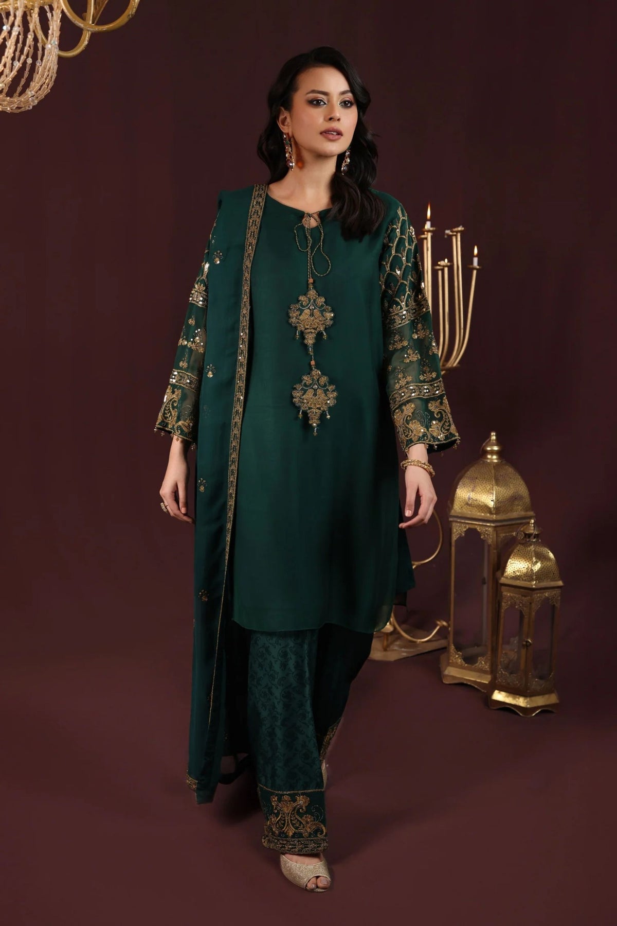 Pakistani Formal Wear Salwar Kameez 