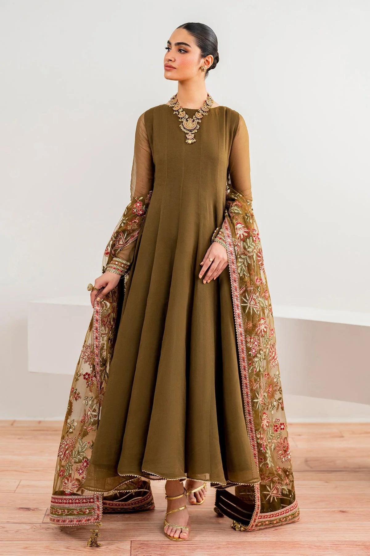 Pakistani Wedding Party Wear Gowns