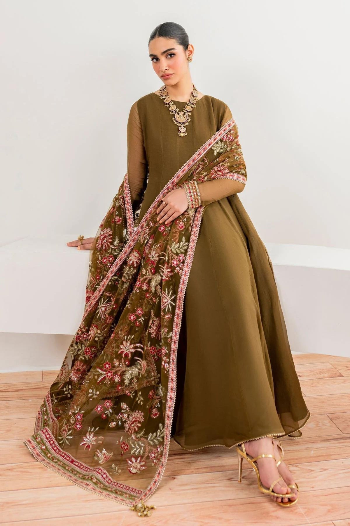 Pakistani Wedding Party Wear Gowns