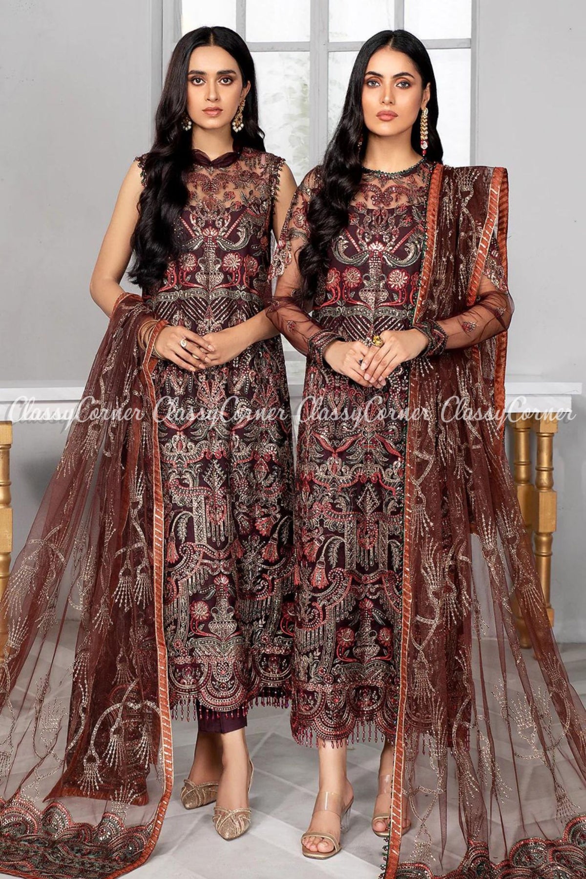 wedding guest outfits pakistani