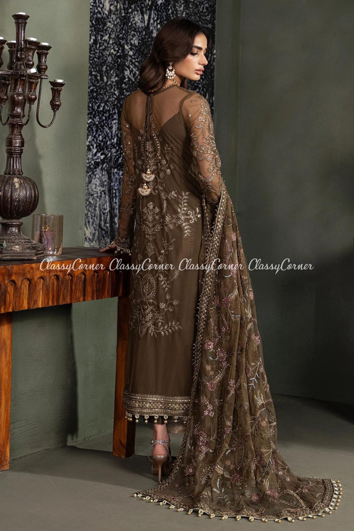 women&#39;s formal wear for pakistani wedding 